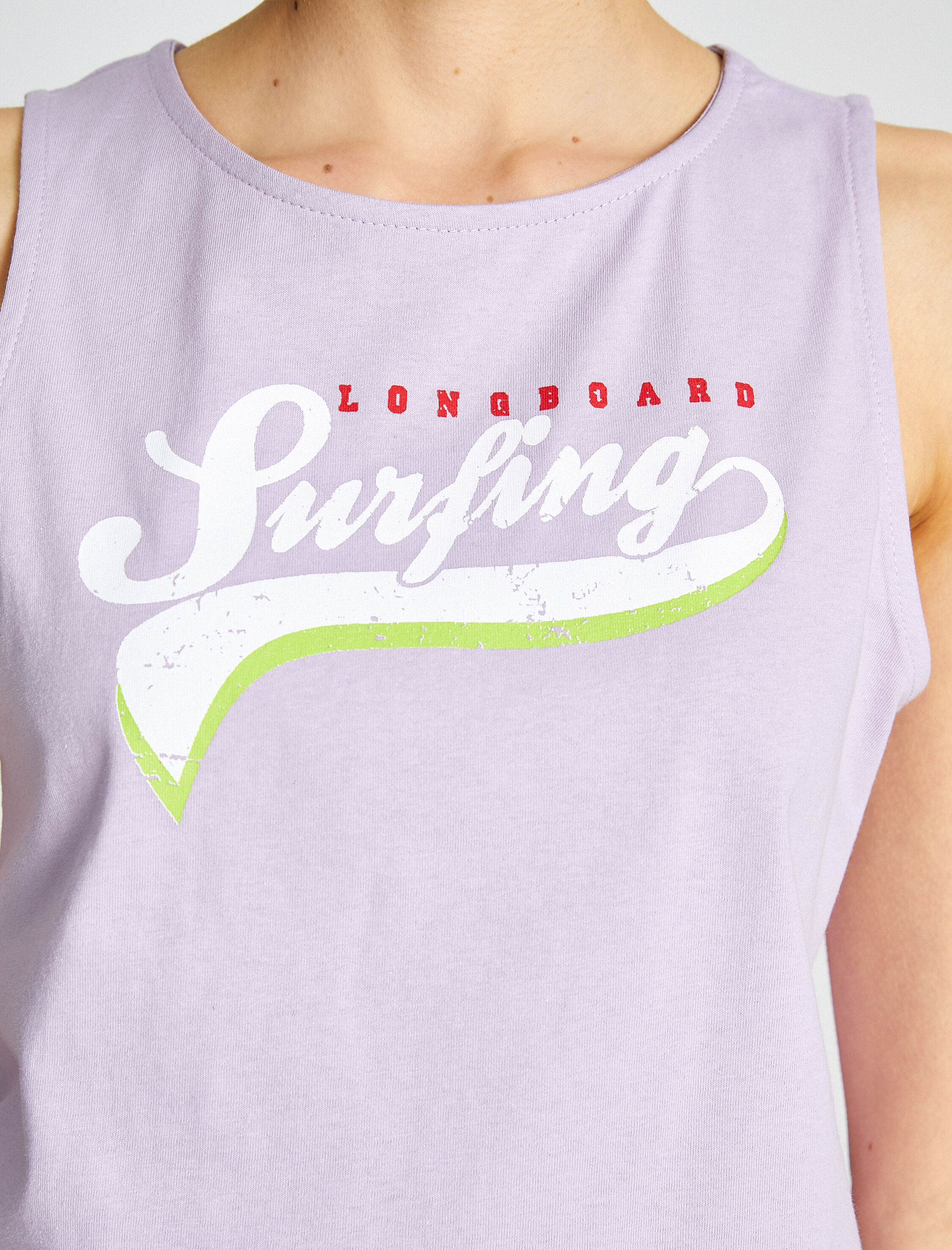   Askılı Baskılı Atlet