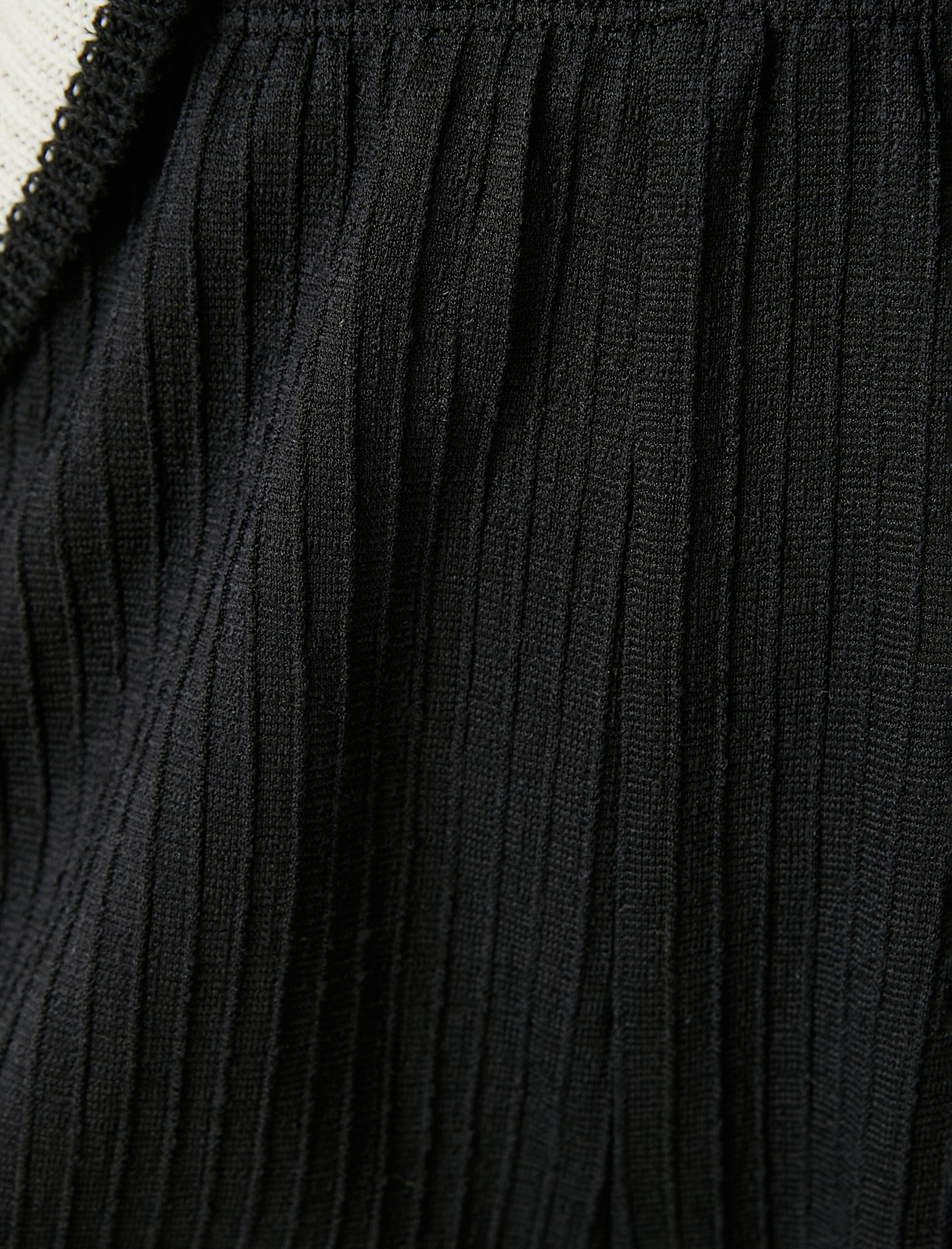   Pantolon Yüksek Bel Rahat Kalıp Dokulu Normal Paça