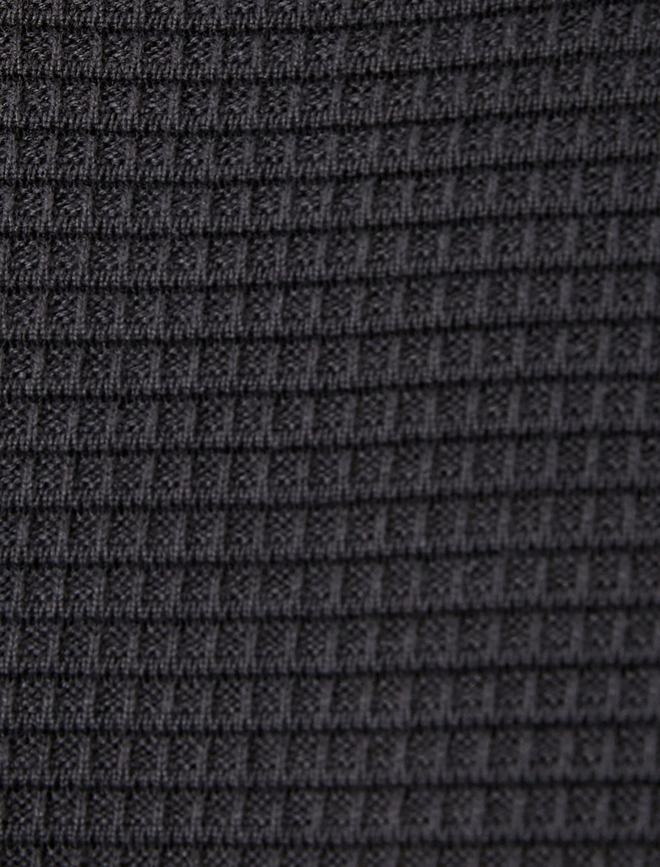   Slim Fit Kazak Triko Basic Bisiklet Yaka Dokulu