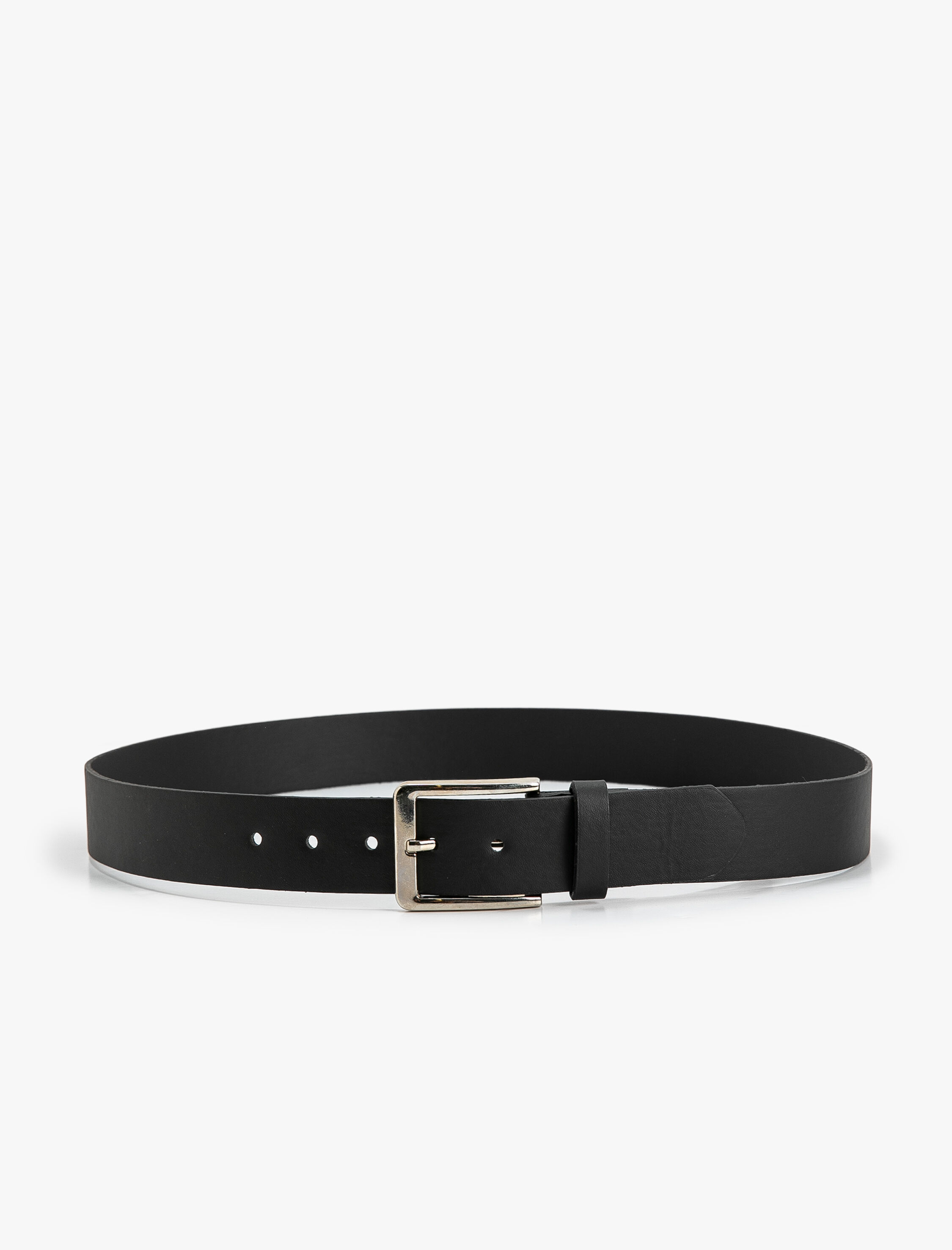  Erkek Kemer Deri Görünümlü Metal Toka Detaylı