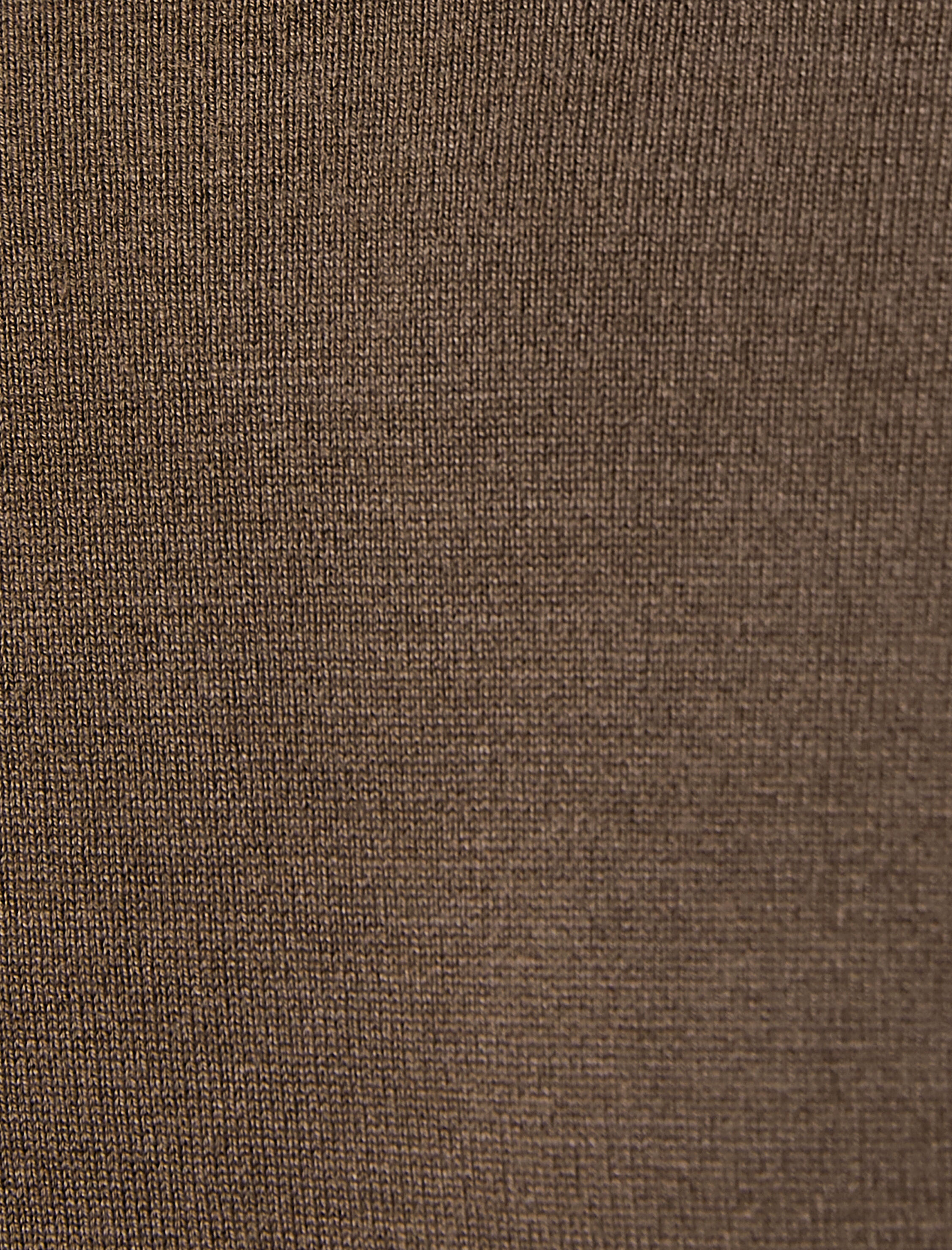   Basic Kazak Triko Dik Yaka Uzun Kollu