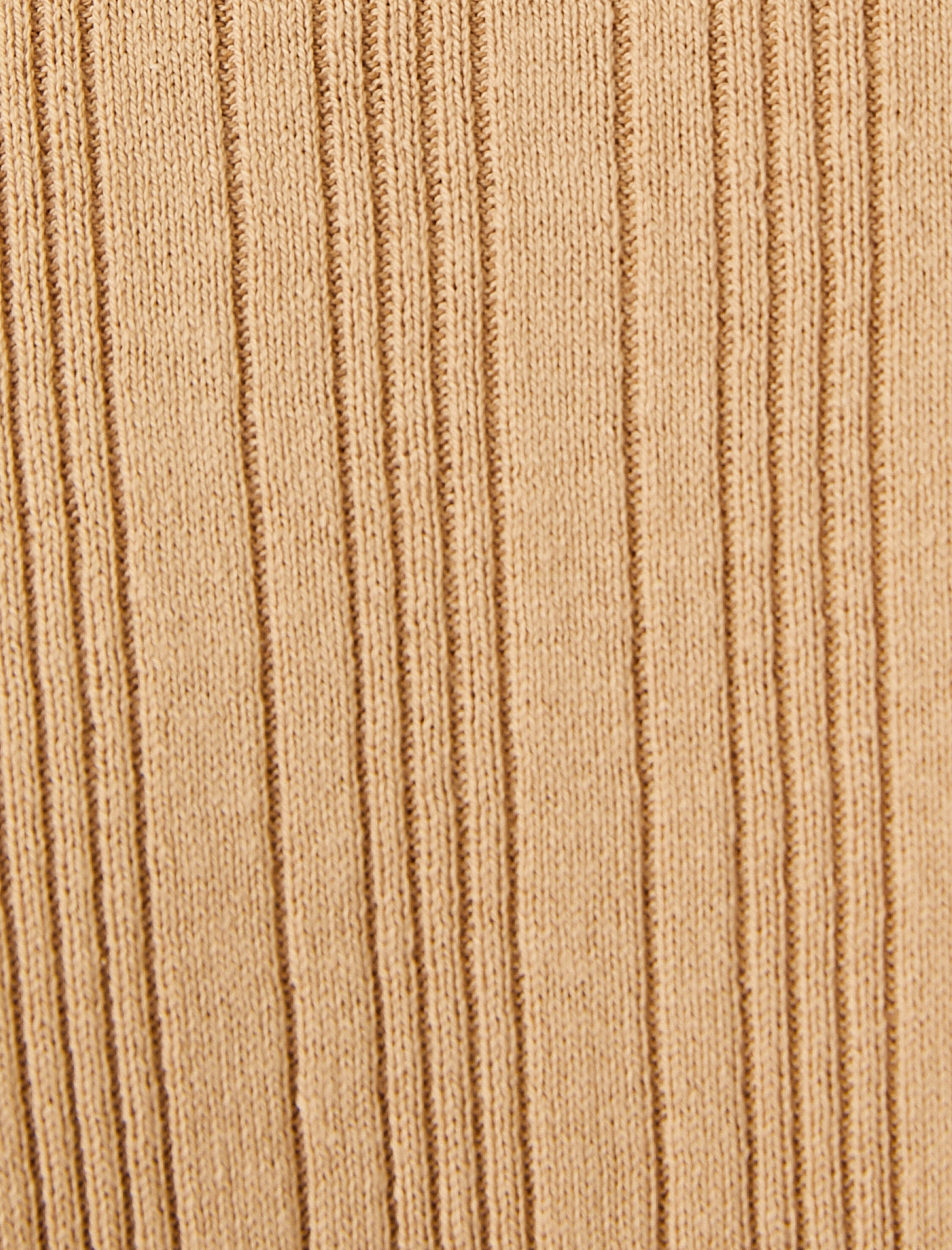   Slim Fit Kazak Triko Dokulu Yaka Detaylı Uzun Kollu