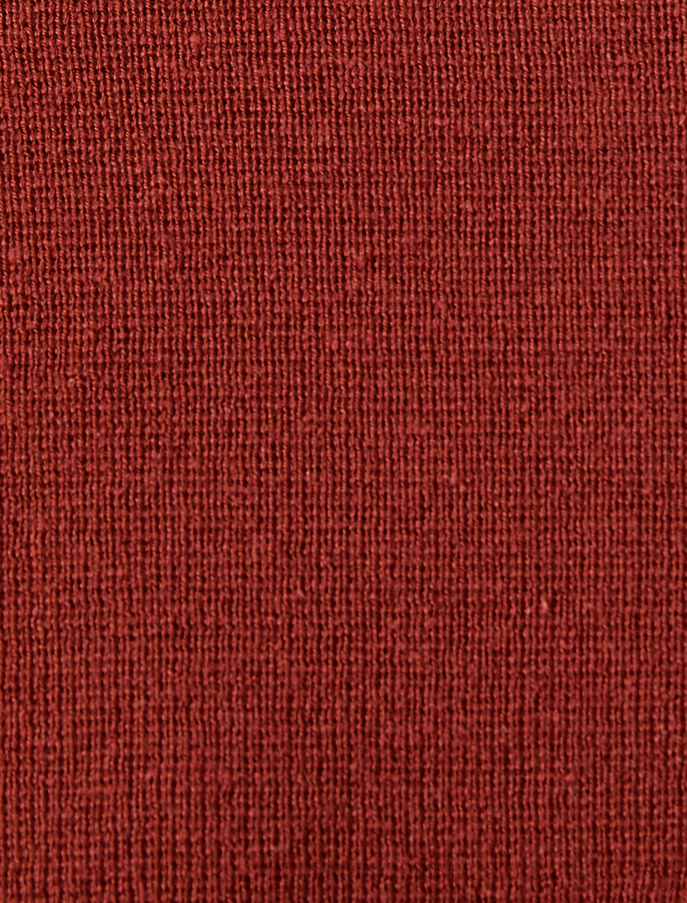   Boğazlı Kazak Triko Cep Detaylı Uzun Kollu