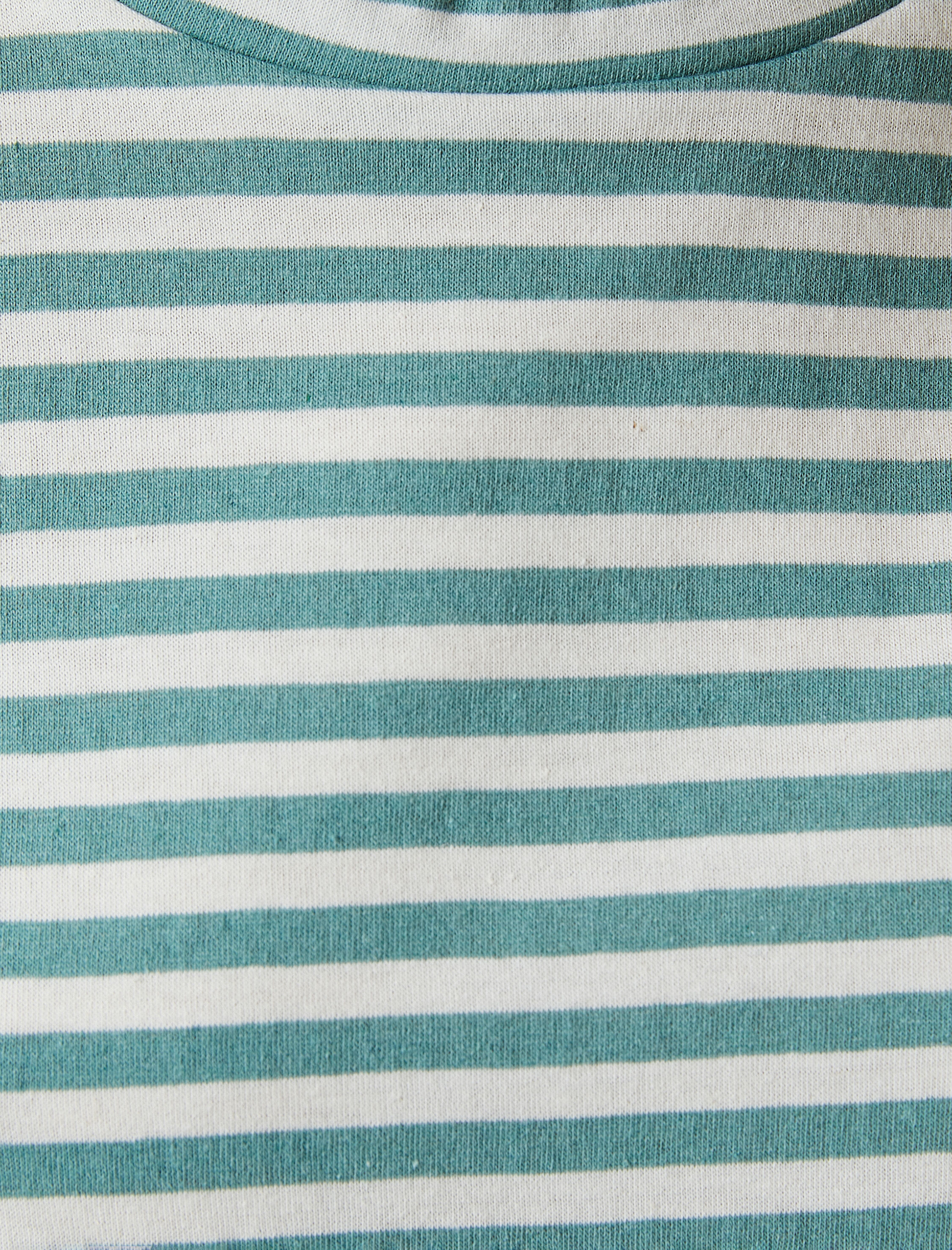   Kısa Kollu Pamuk Karışımlı Tişört Bisiklet Yaka