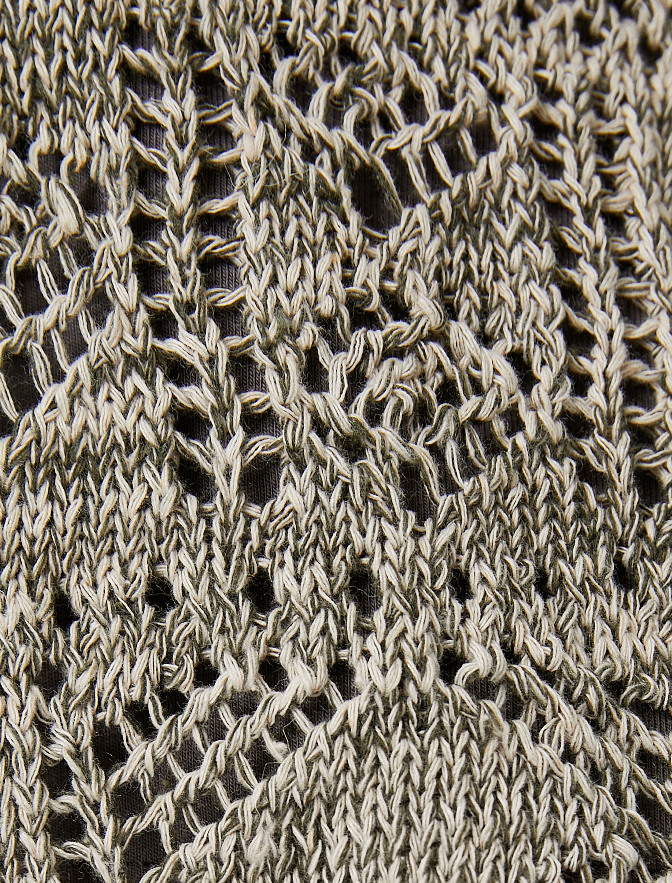   Ajurlu Kazak Uzun Geniş Kollu V Yaka