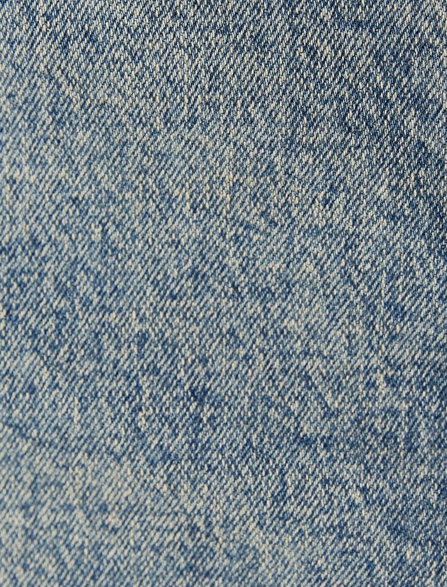   Loose Fit Yıkamalı Kot Pantolon - Steve Jean