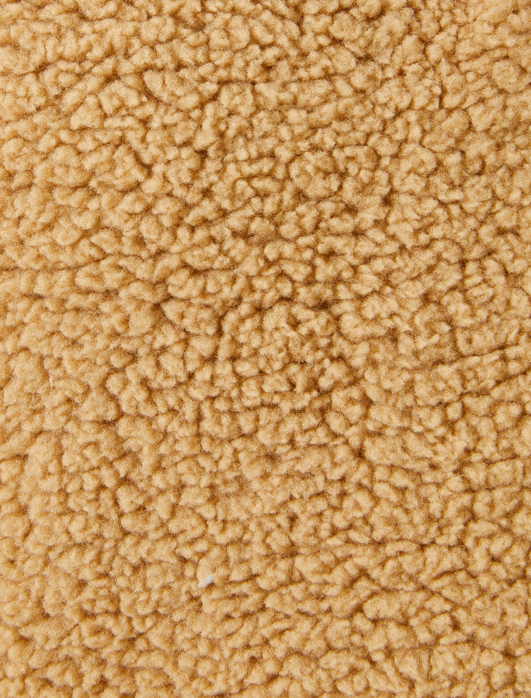   Peluş Sweatshirt Yarım Fermuarlı Dik Yaka Cepli