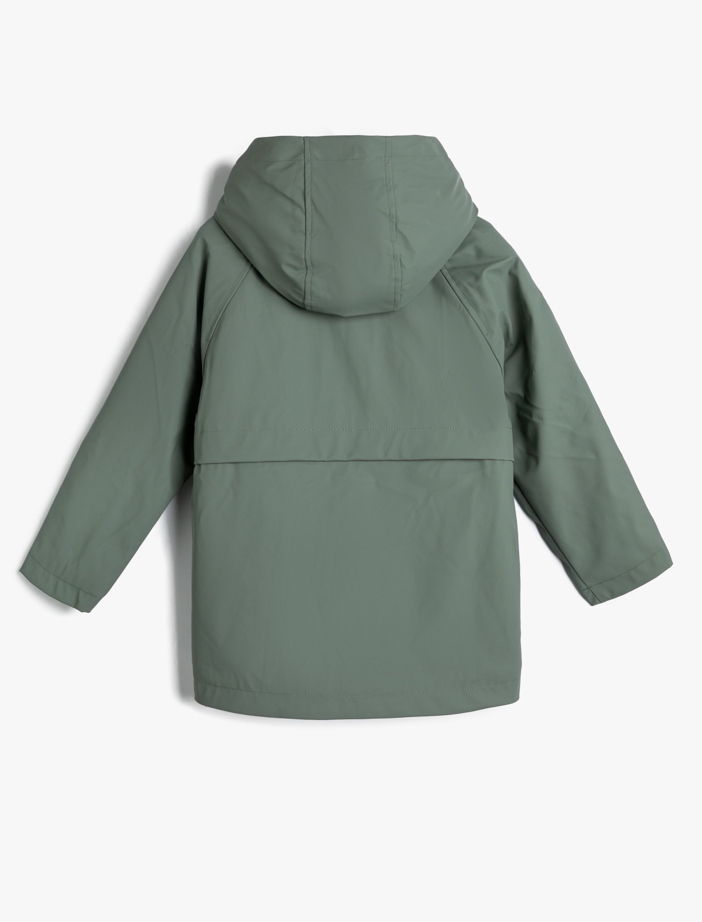  Erkek Çocuk Kapşonlu Mont Su Geçirmez  Fermuarlı Kapaklı Cepli Peluş Astarlı