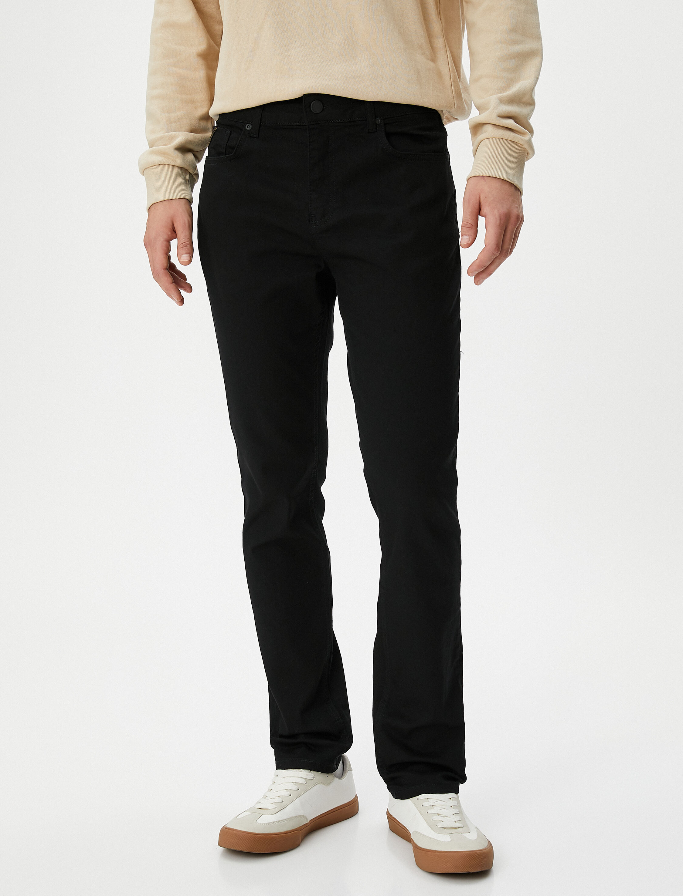  Slim Straight Fit Kot Pantolon - Chadwick Jean