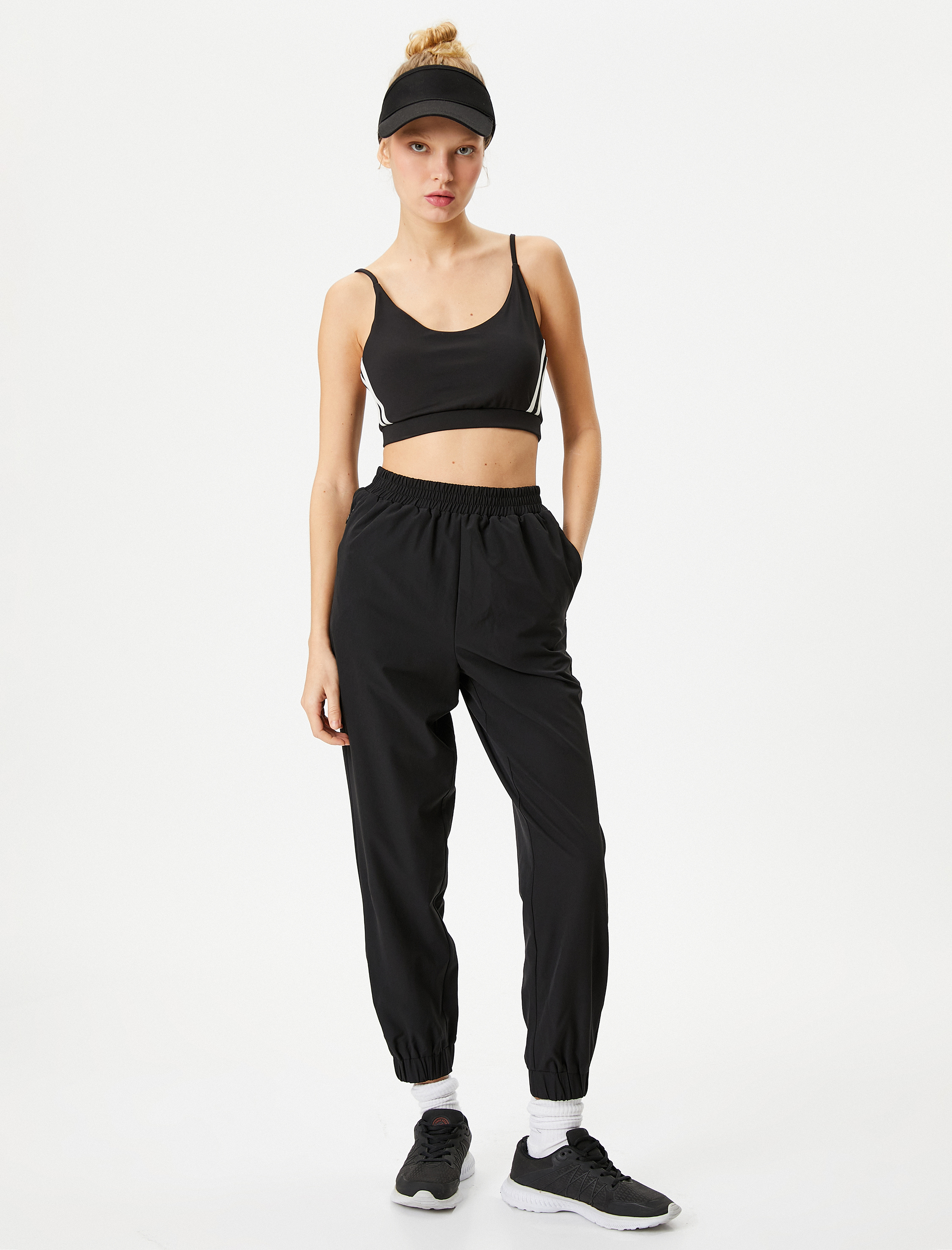 Jogger Eşofman Altı Fermuarlı Cep Detaylı