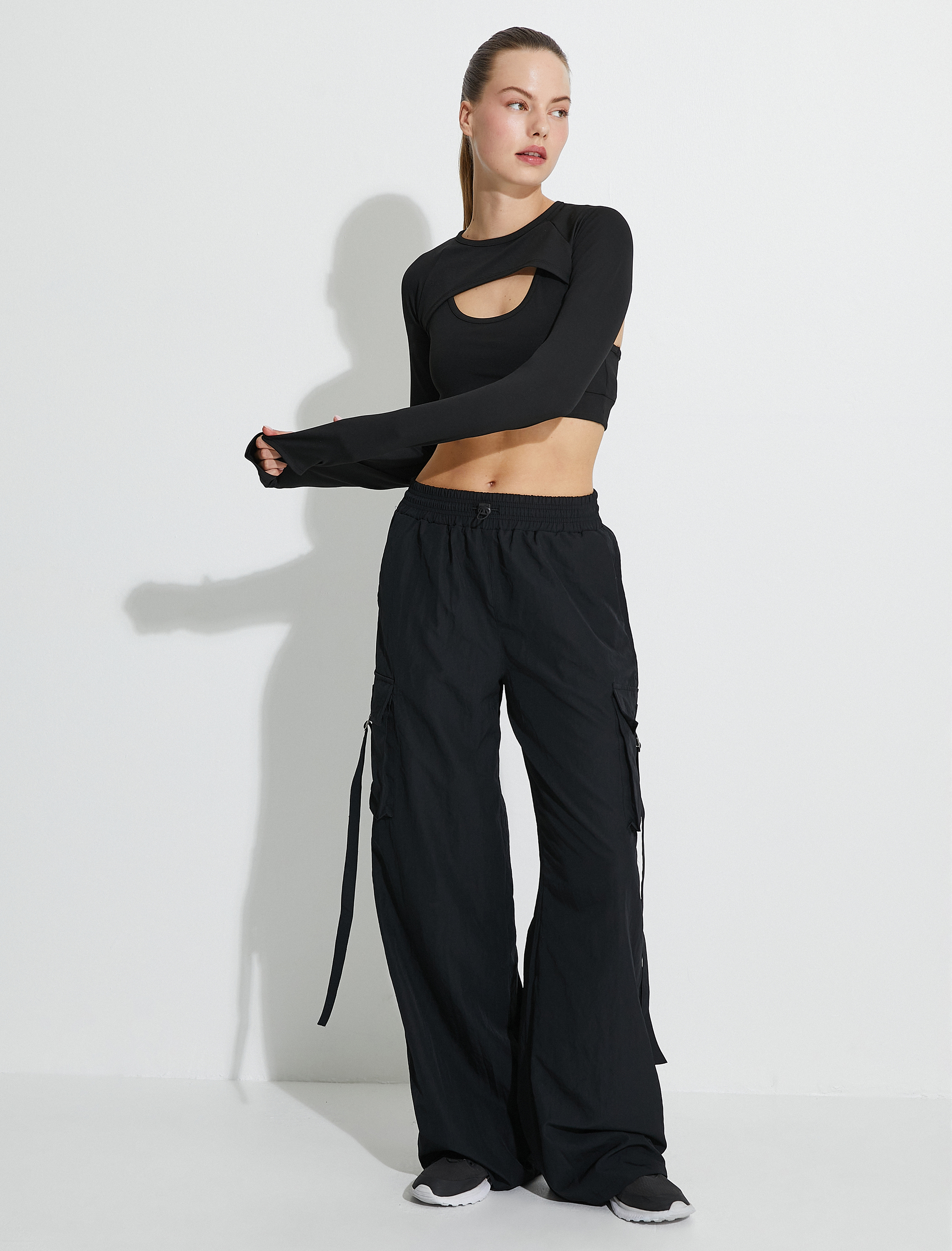   2'li Takım Bolero ve Spor Sütyeni U Yaka Dar Kalıp