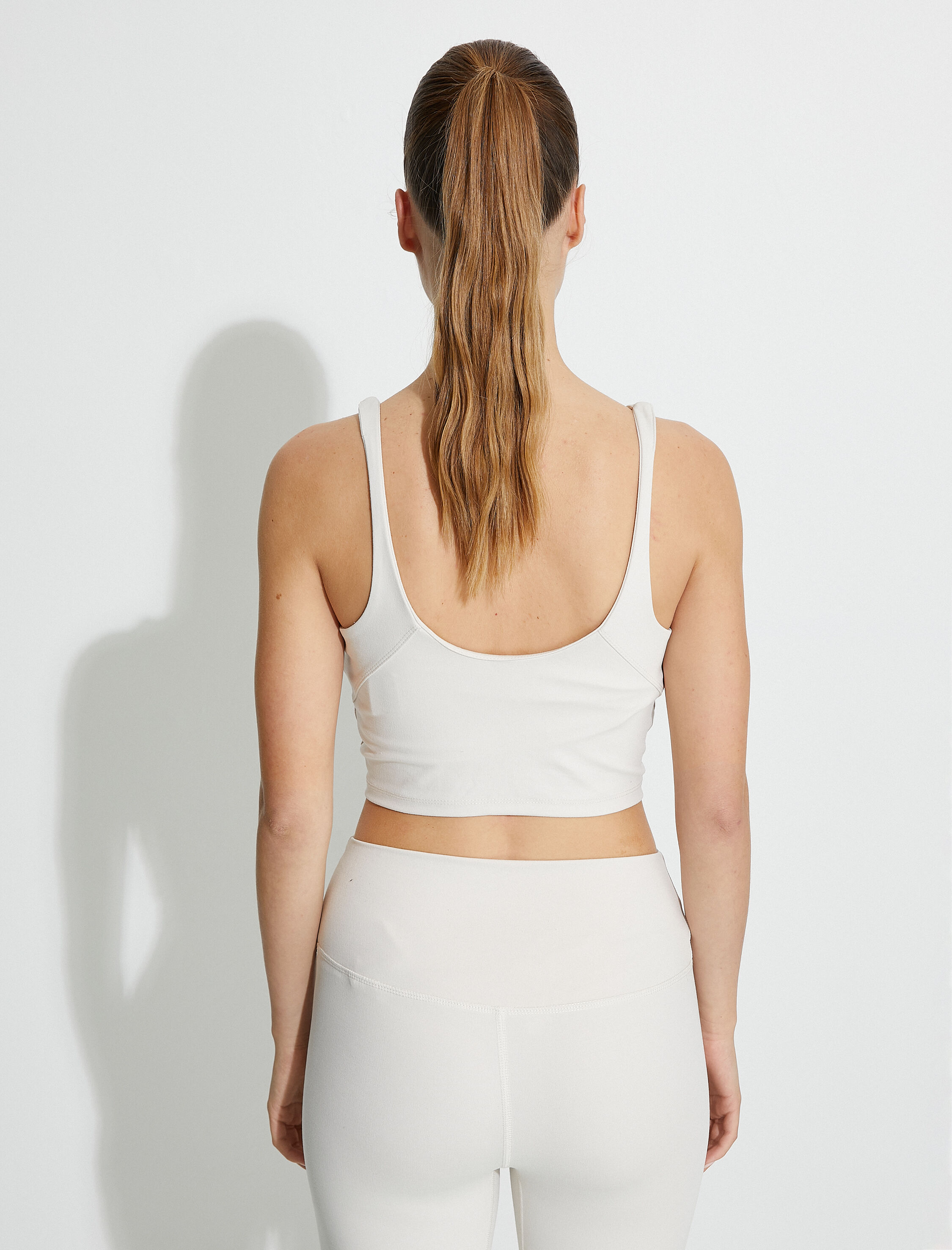 Yarım Atlet Sütyen Kapsız U Yaka Slim Fit