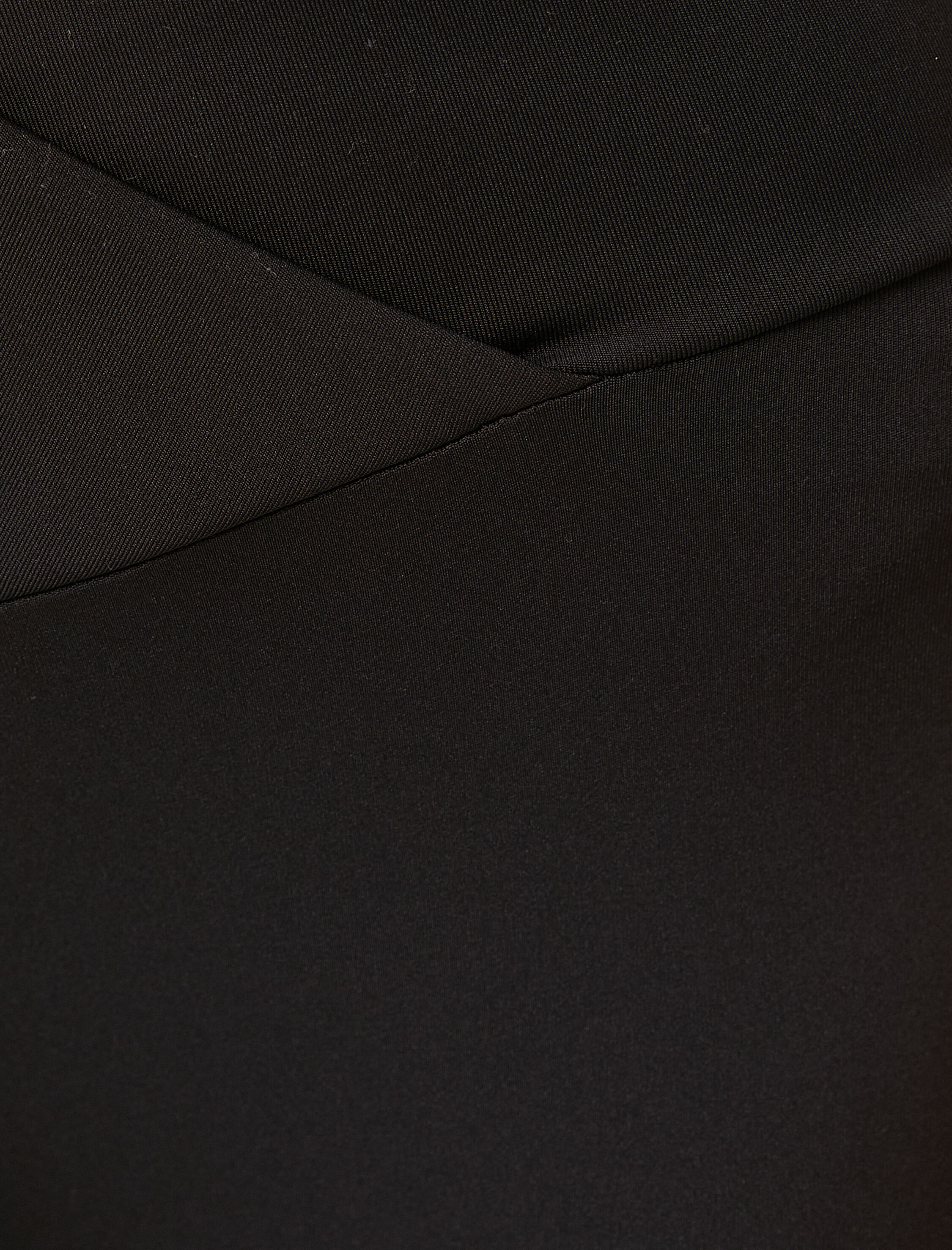   Asimetrik Kesim Yüksek Bel Spor Tayt Slim Fit