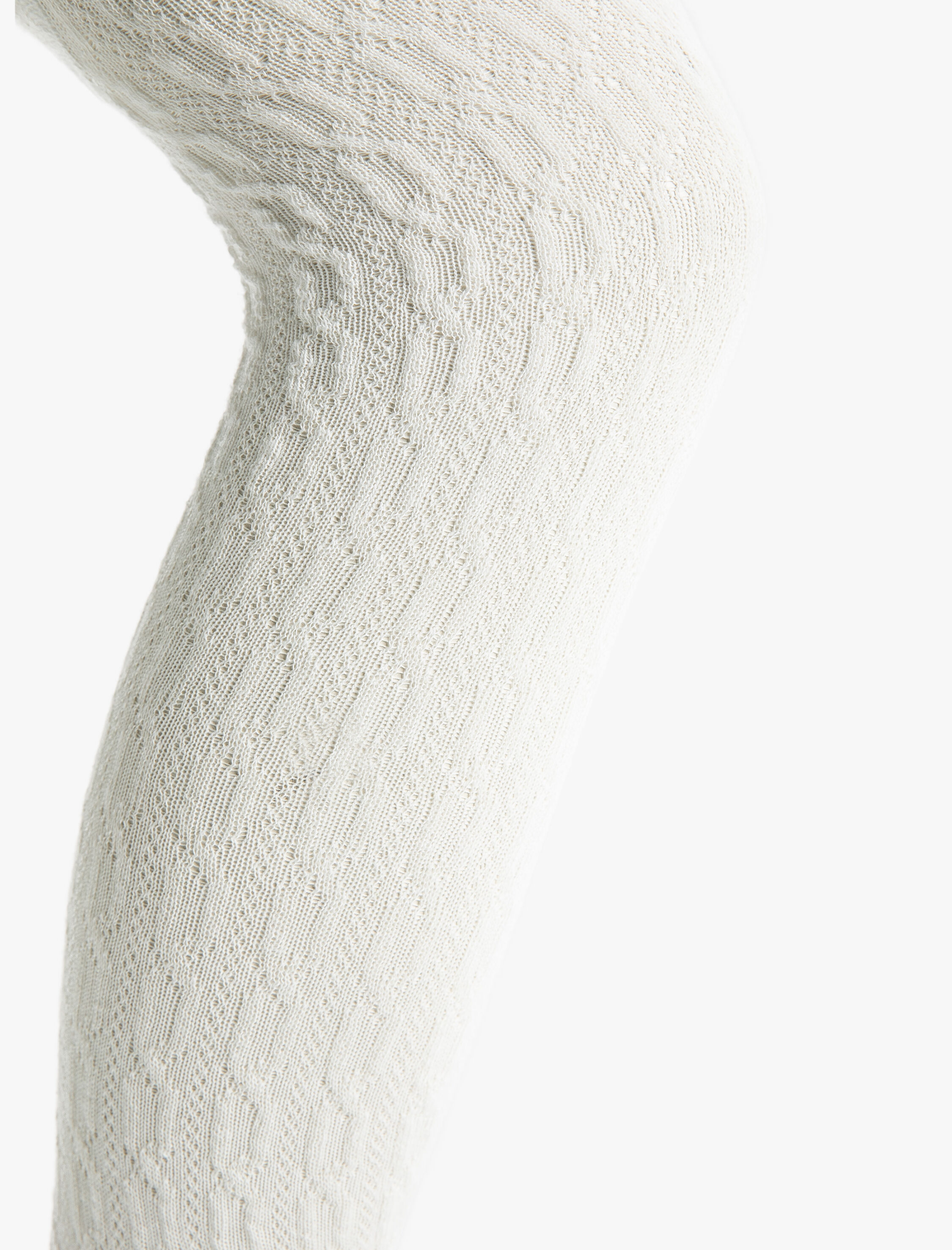  Kız Çocuk Basic Külotlu Çorap Dokulu