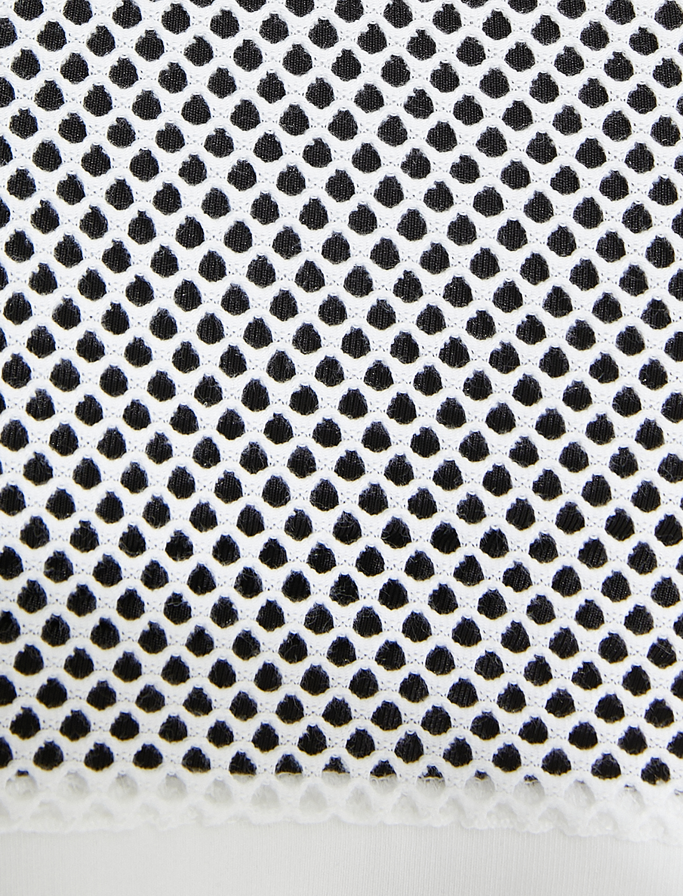   File Crop Tişört Uzun Kollu Bisiklet Yaka