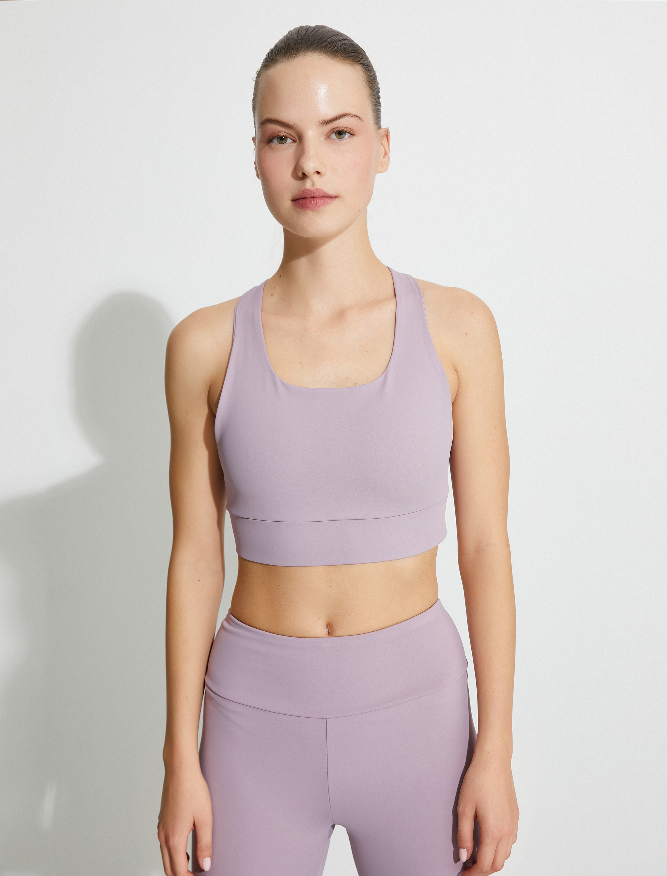   Sporcu Sütyeni U Yaka Arkası İnce Çapraz Askılı