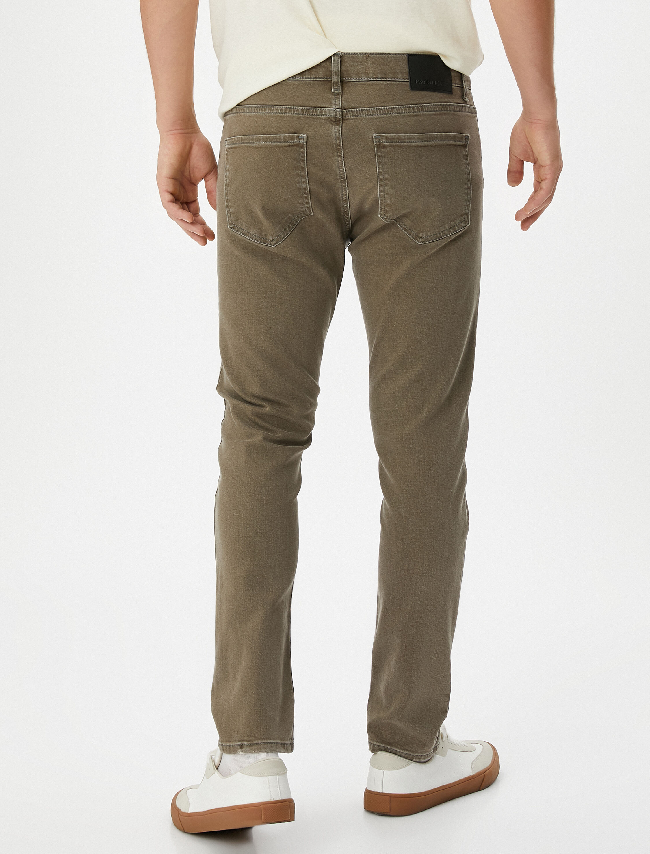   Slim Fit Yıkamalı Kot Pantolon - Brad Jean