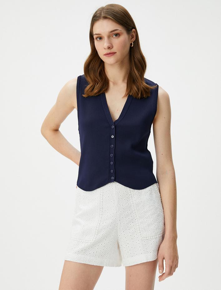  Fisto Şort Cepli Standart Bel