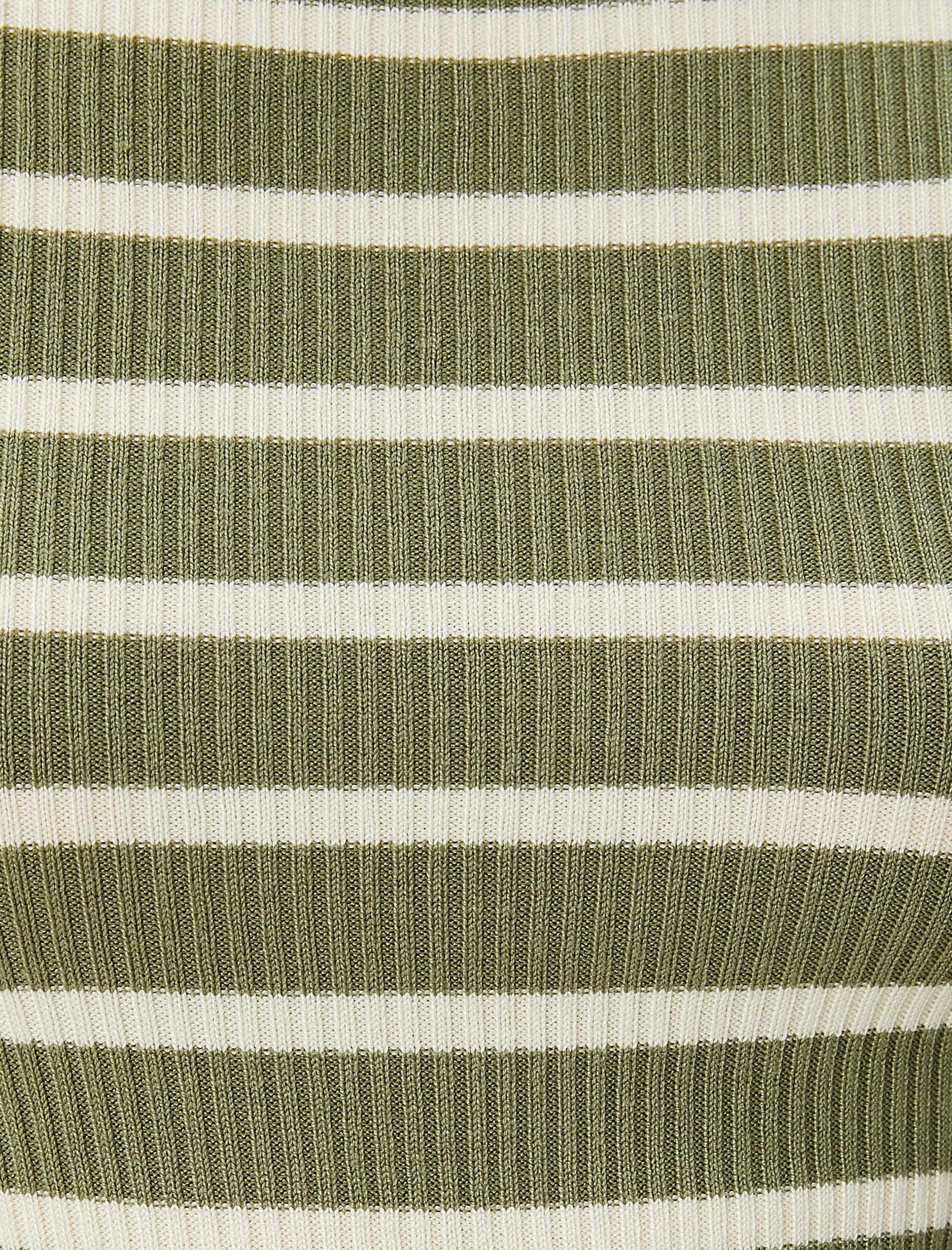   Basic Kazak Bisiklet Yaka Fitilli Regular Fit