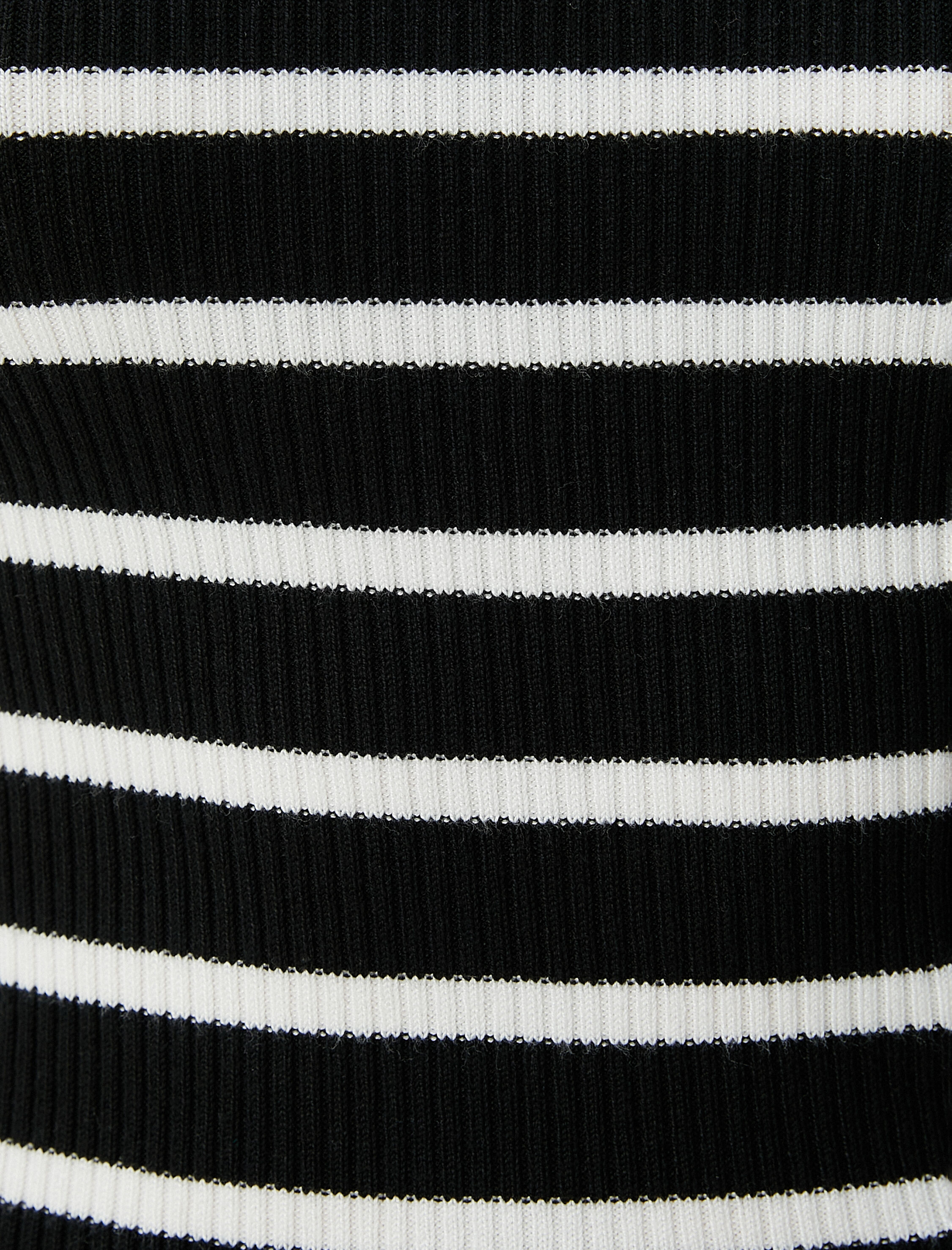   Basic Kazak Bisiklet Yaka Fitilli Regular Fit