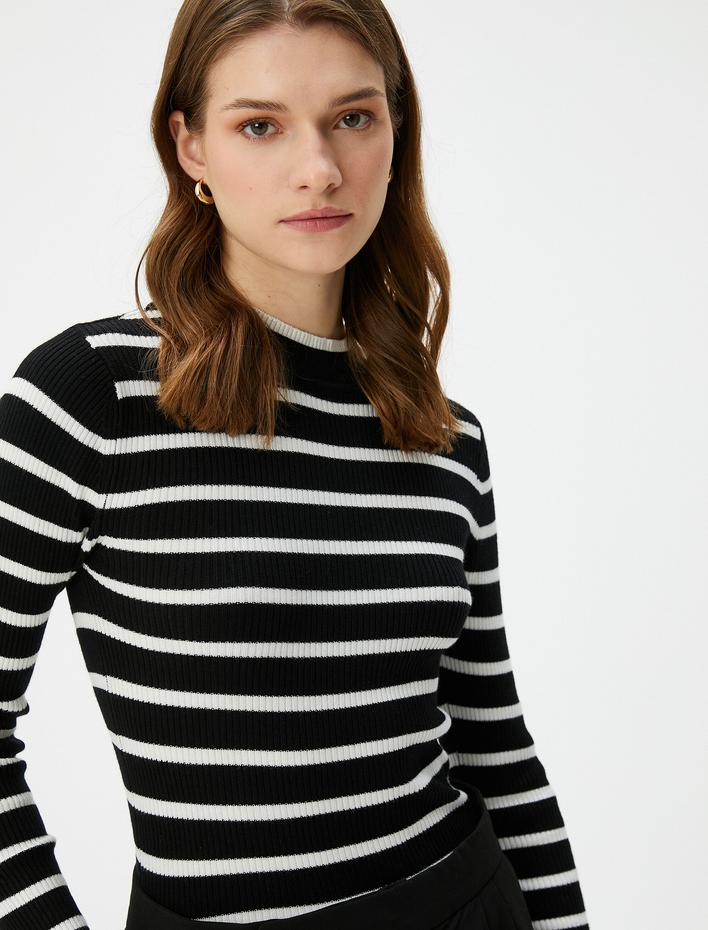  Basic Kazak Bisiklet Yaka Fitilli Regular Fit