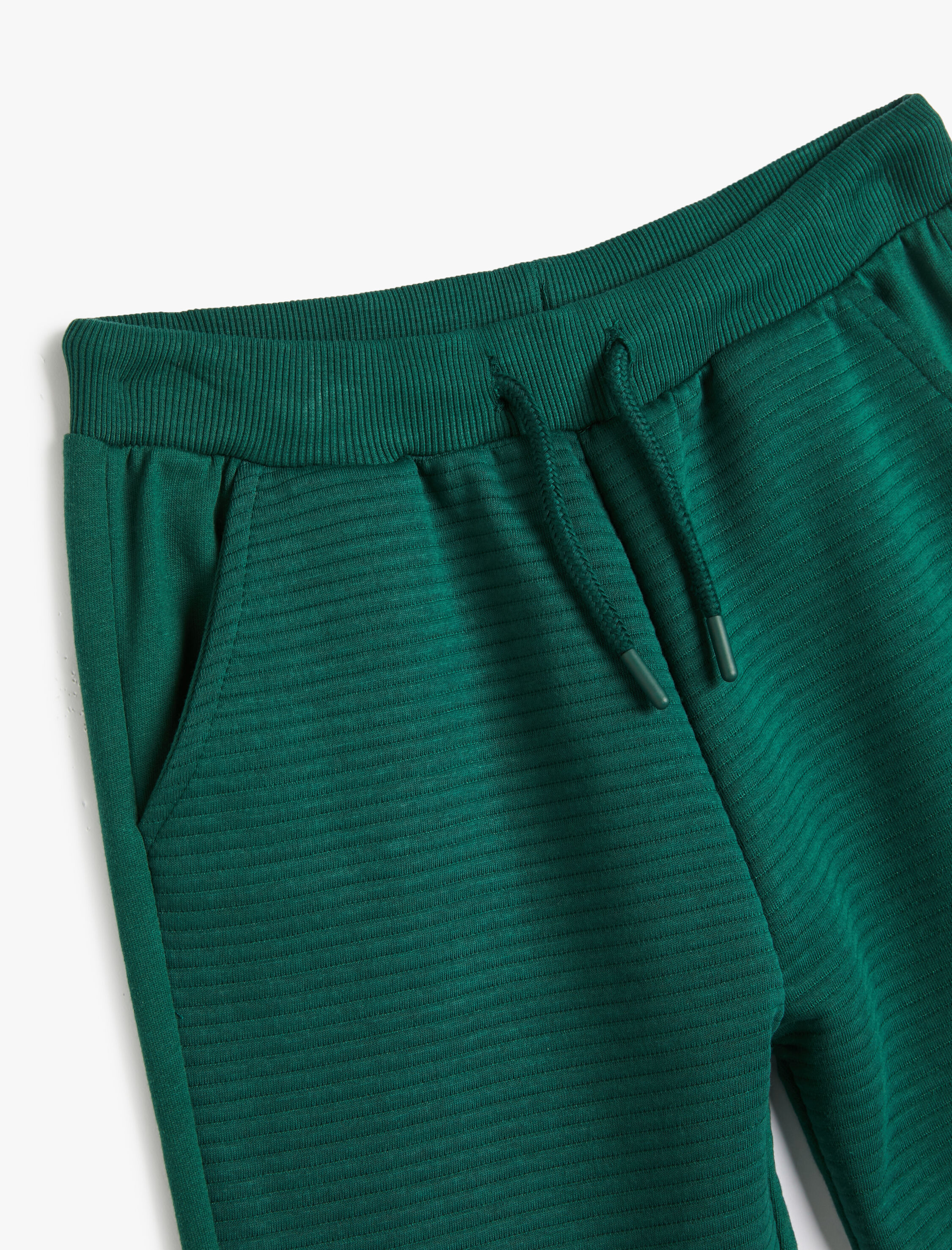  Erkek Çocuk Jogger Eşofman Altı Cepli Beli Bağlamalı Dokulu Pamuklu