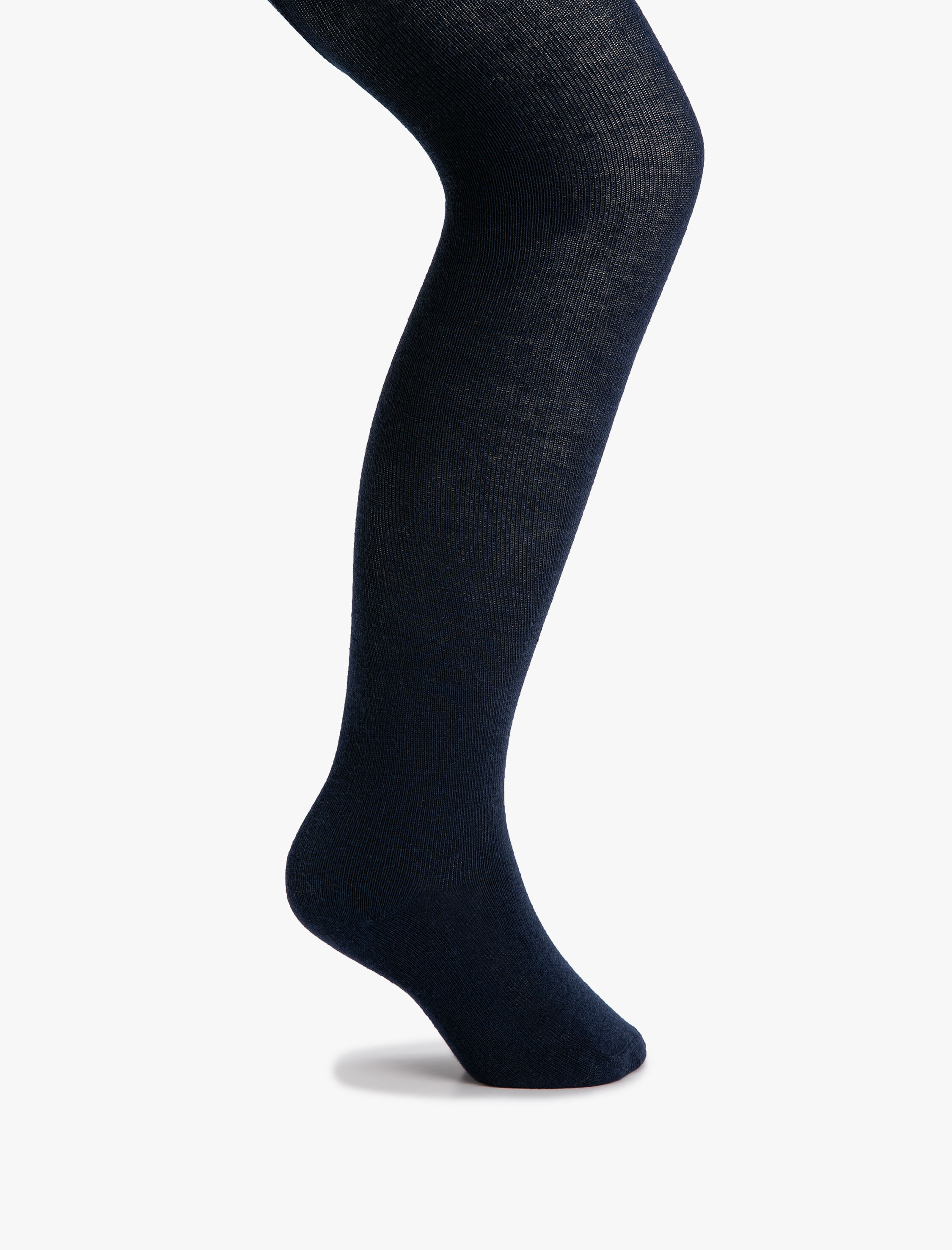  Kız Çocuk Basic Külotlu Çorap Pamuklu