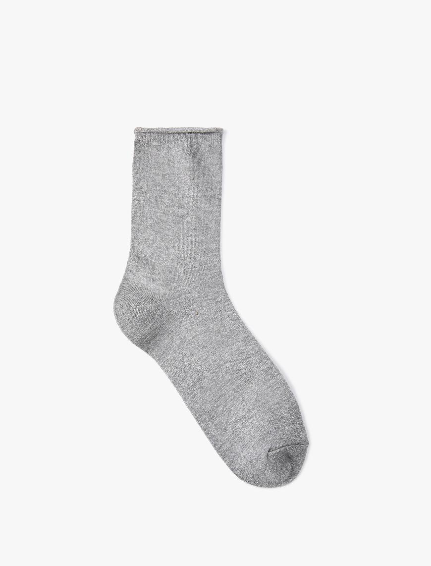  Kadın Basic Soket Çorap