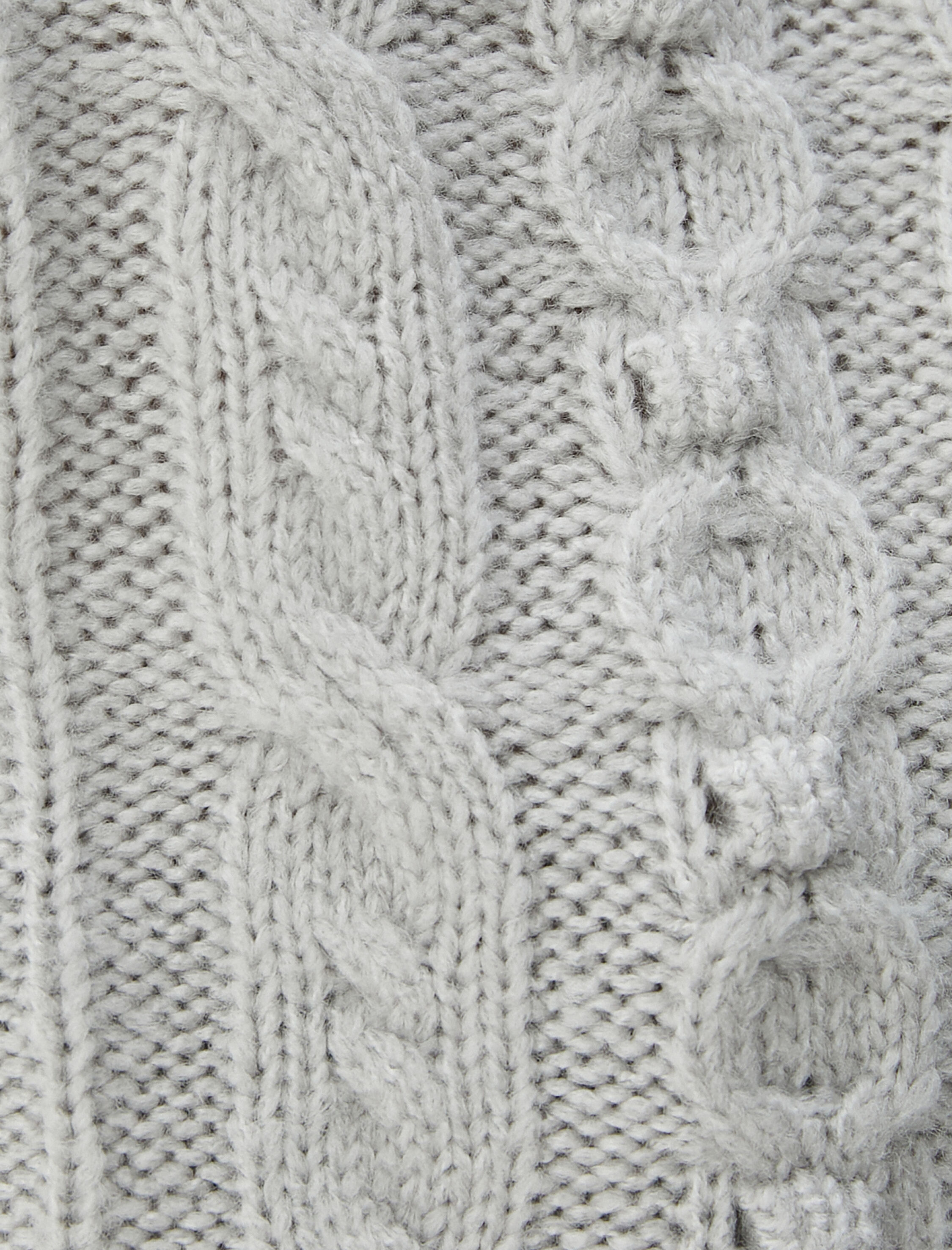   Taşlı Ajurlu Balıkçı Yaka Kazak Uzun Kollu Yumuşak Dokulu