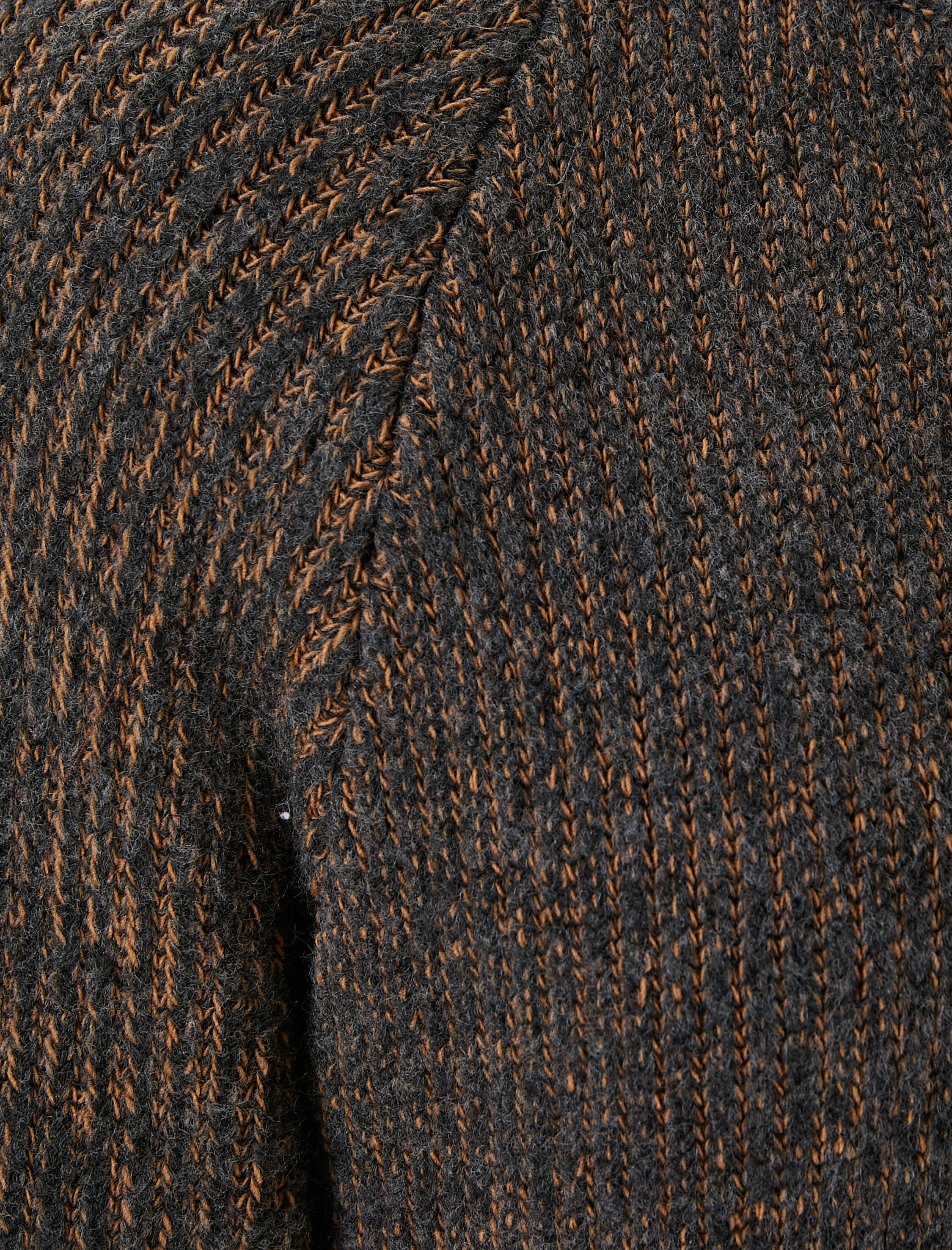   Triko Kazak Bisiklet Yaka Dokulu Uzun Kollu