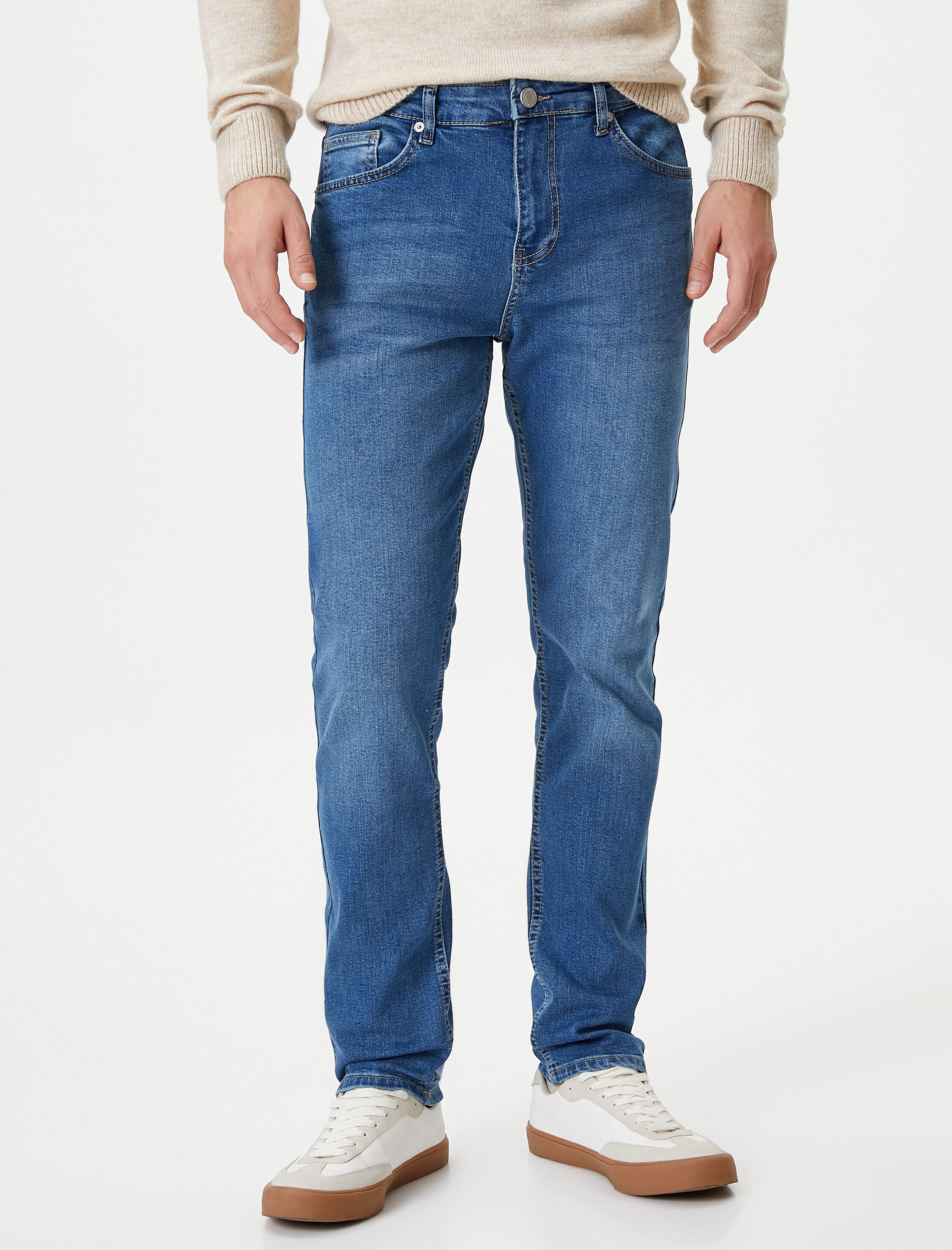   Slim Fit Kot Pantolon - Brad Jean