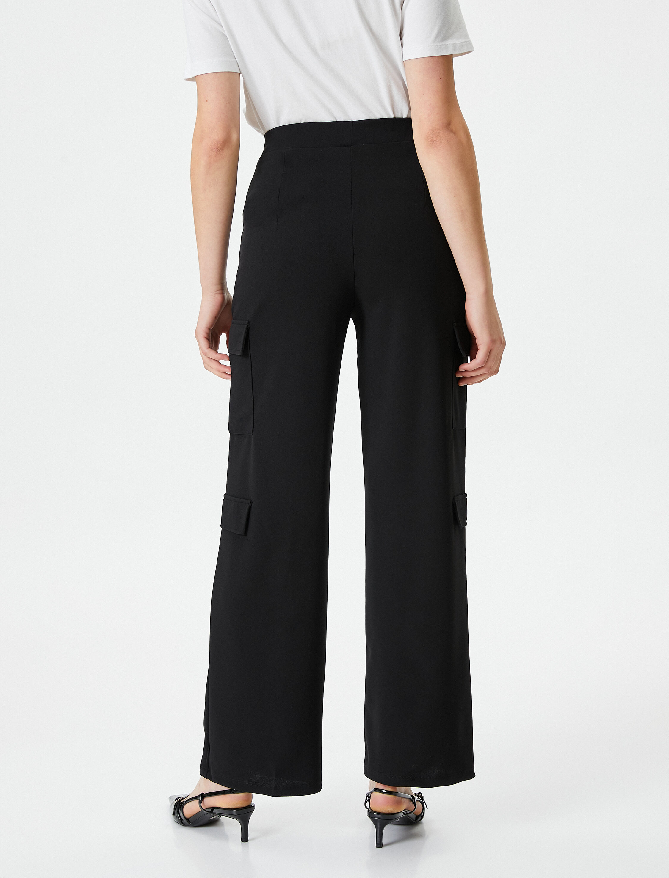   Kargo Pantolon Cepli Düz Paça