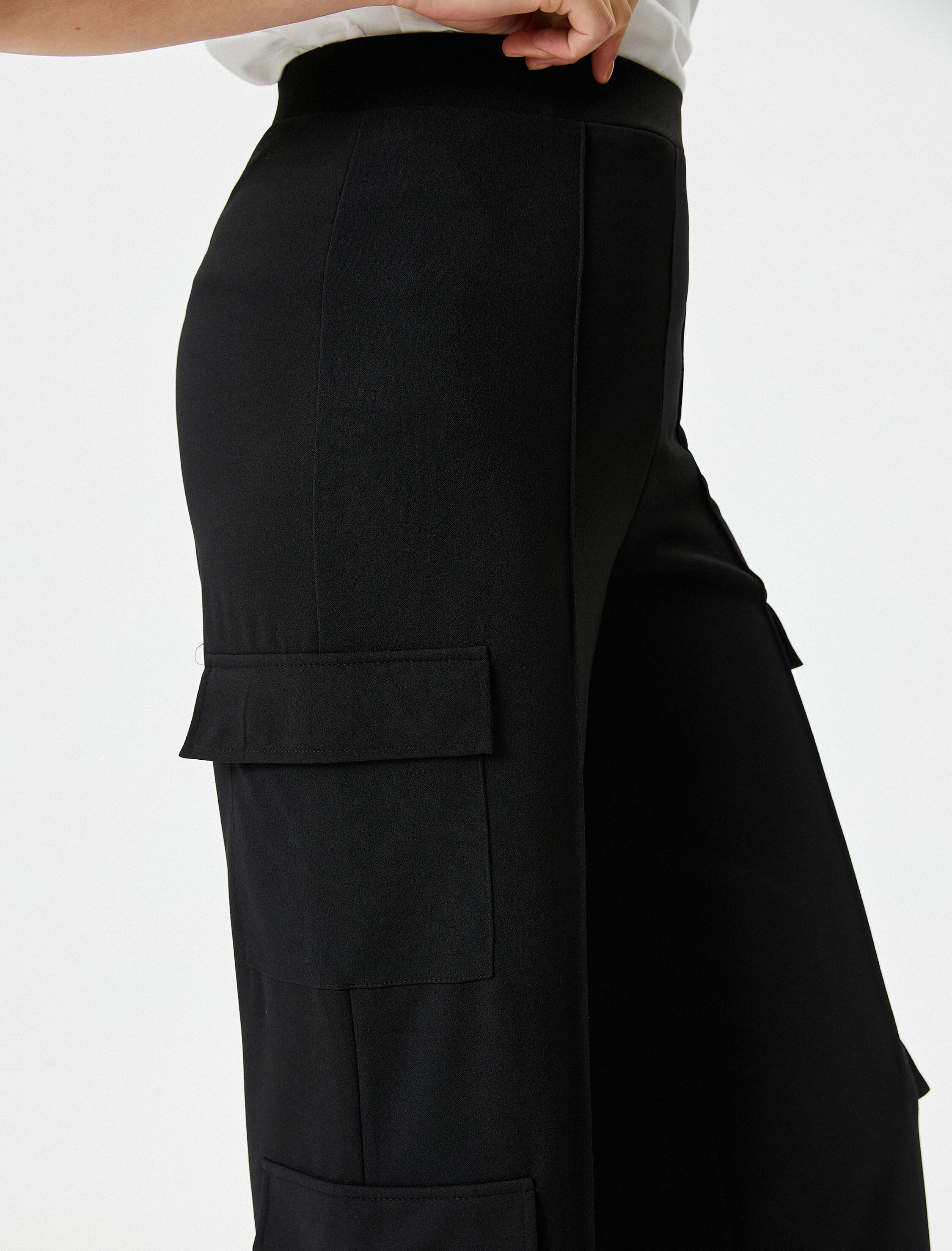   Kargo Pantolon Cepli Düz Paça