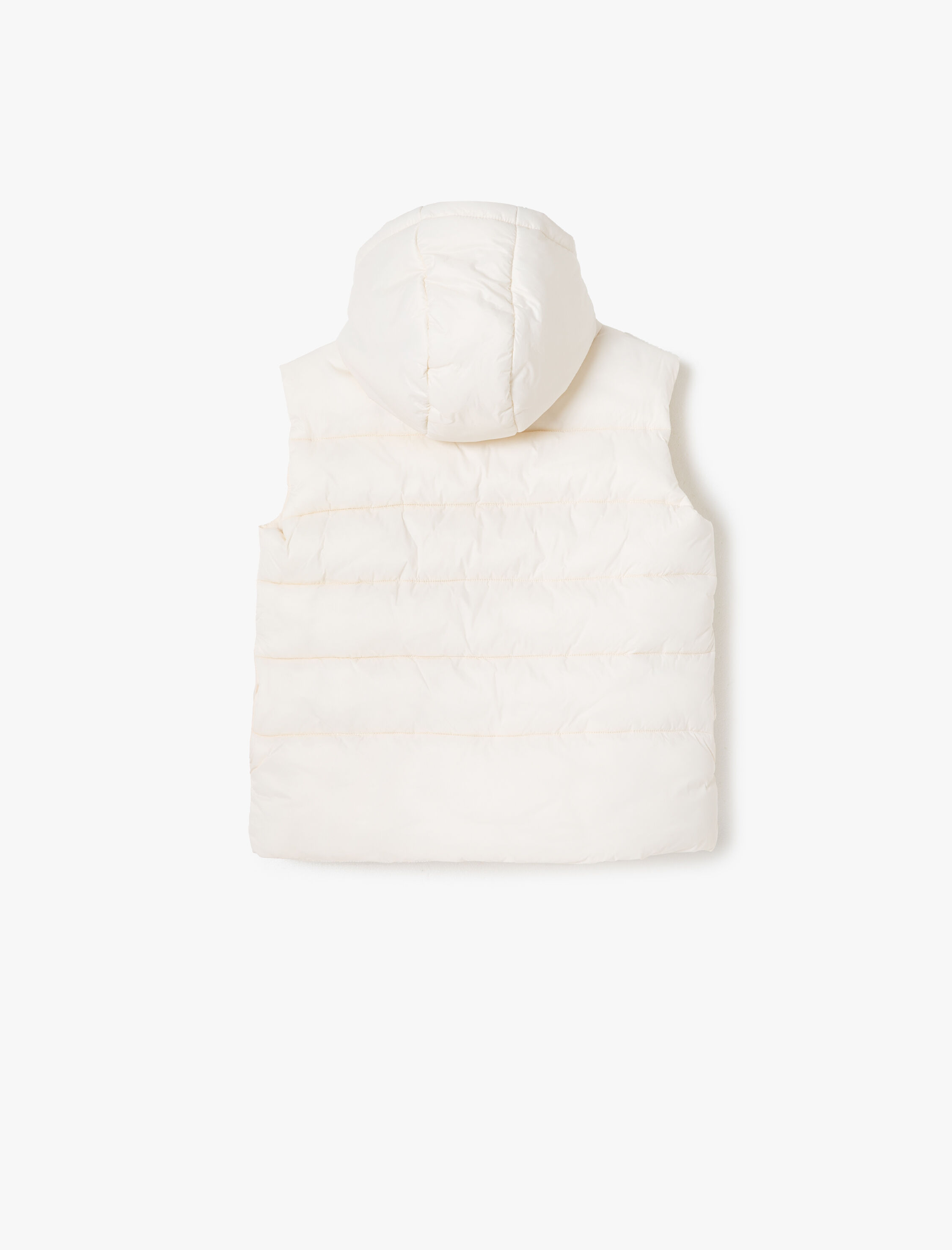  Kız Çocuk Basic Şişme Yelek Kapşonlu