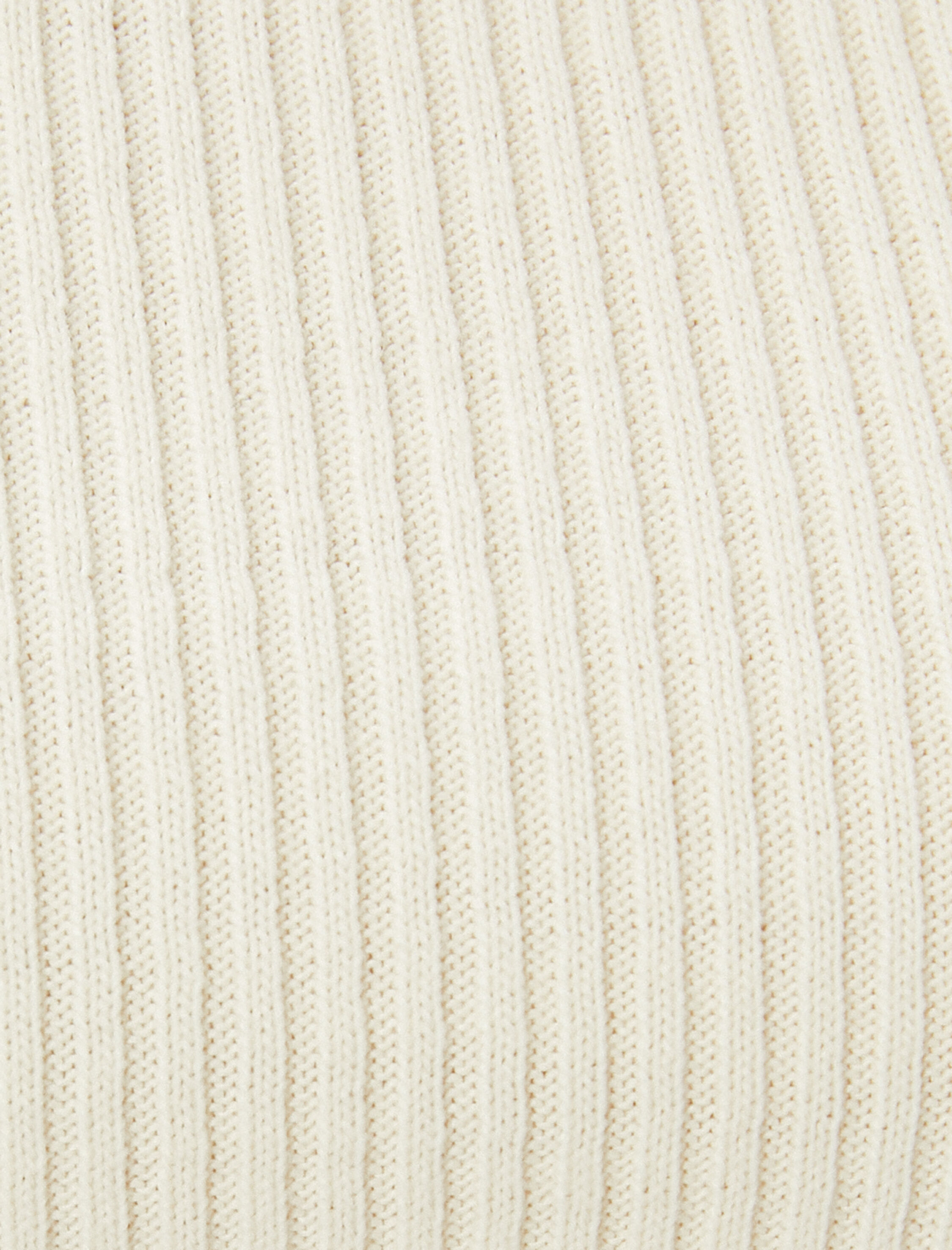   Crop Kazak Triko Yarım Balıkçı Yaka Ribanalı