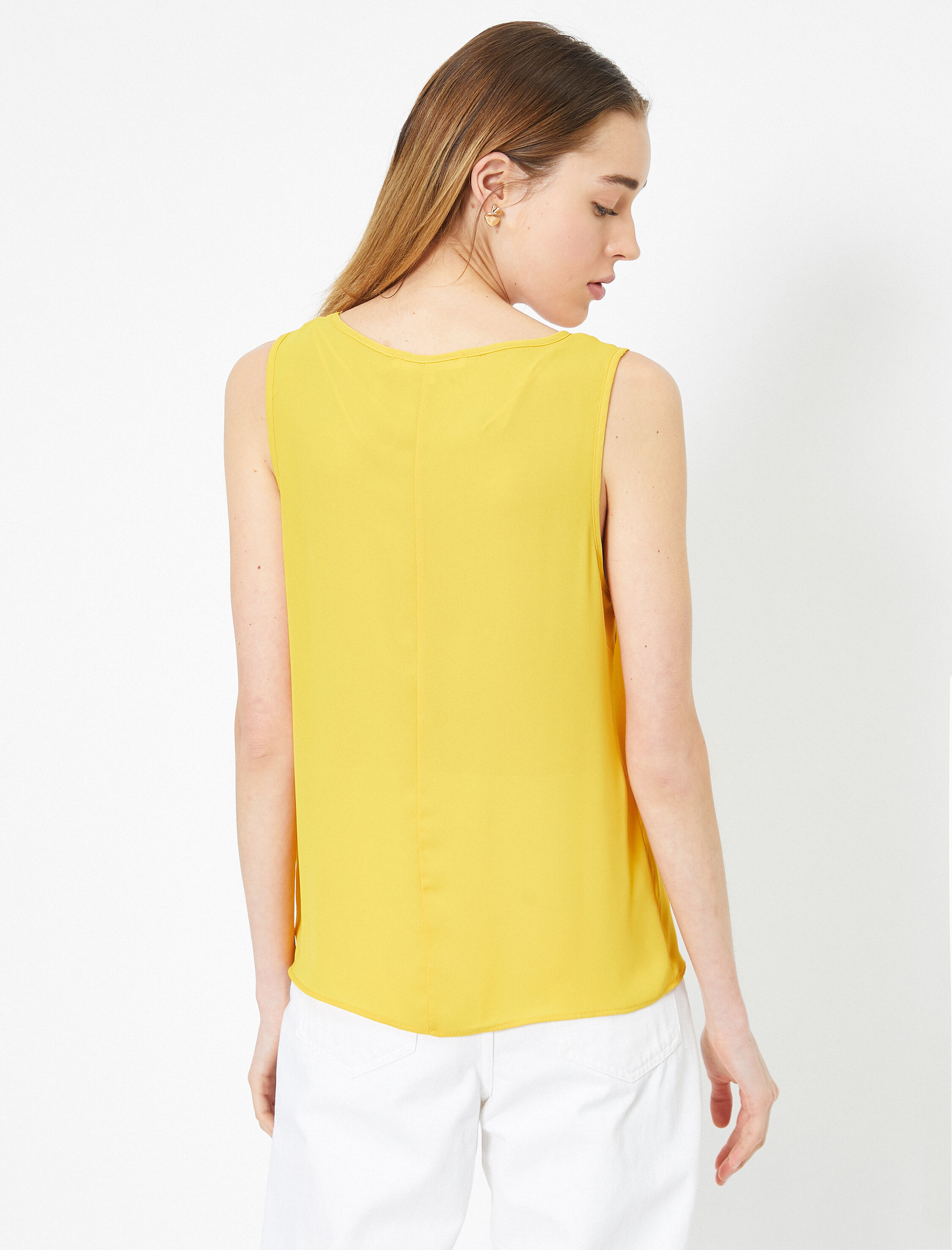 V Yaka Rahat Kesim Basic Bluz