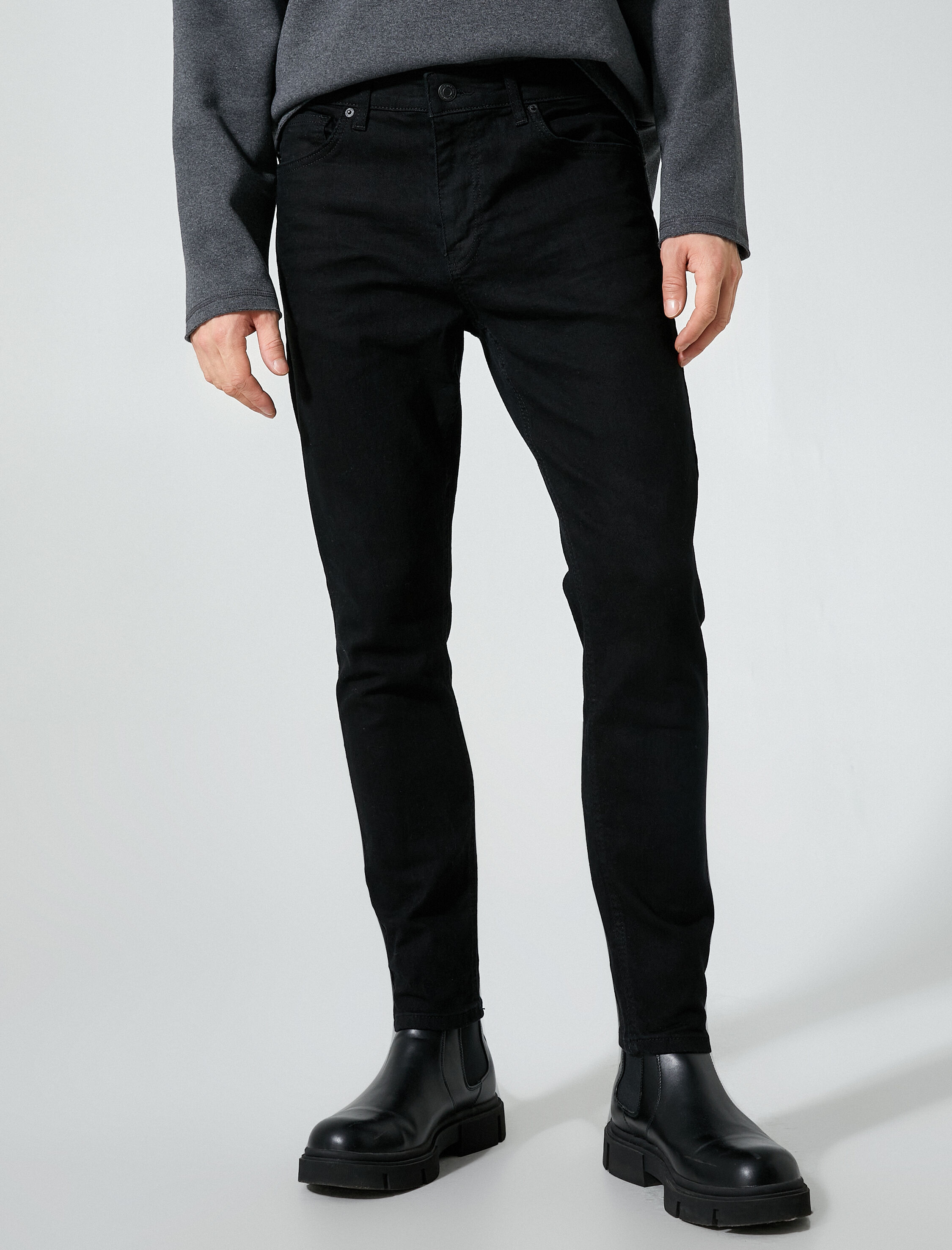   Skinny Fit Kot Pantolon - Michael Jean