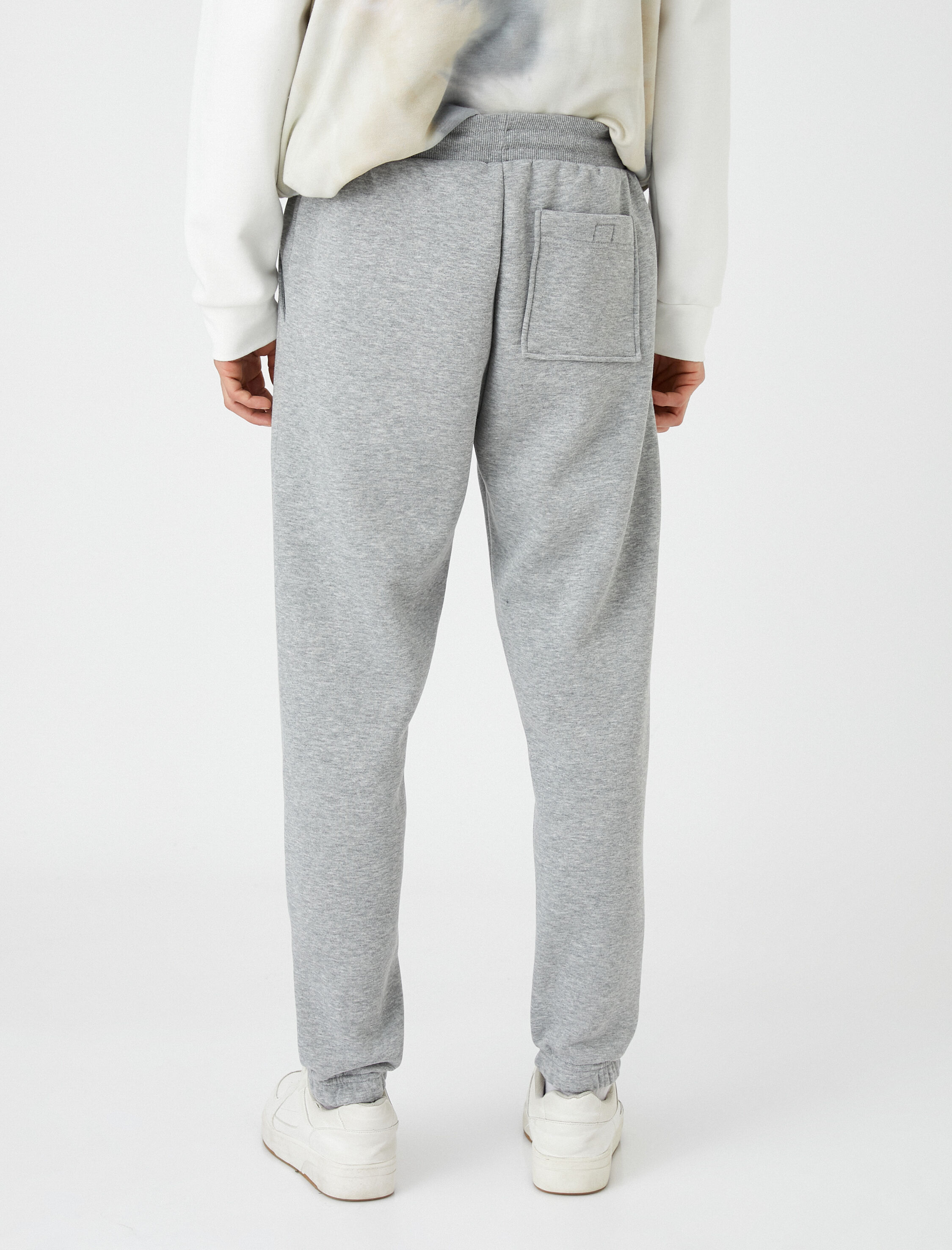   Jogger Eşofman Altı Beli Bağcıklı Cep Detaylı Şardonlu