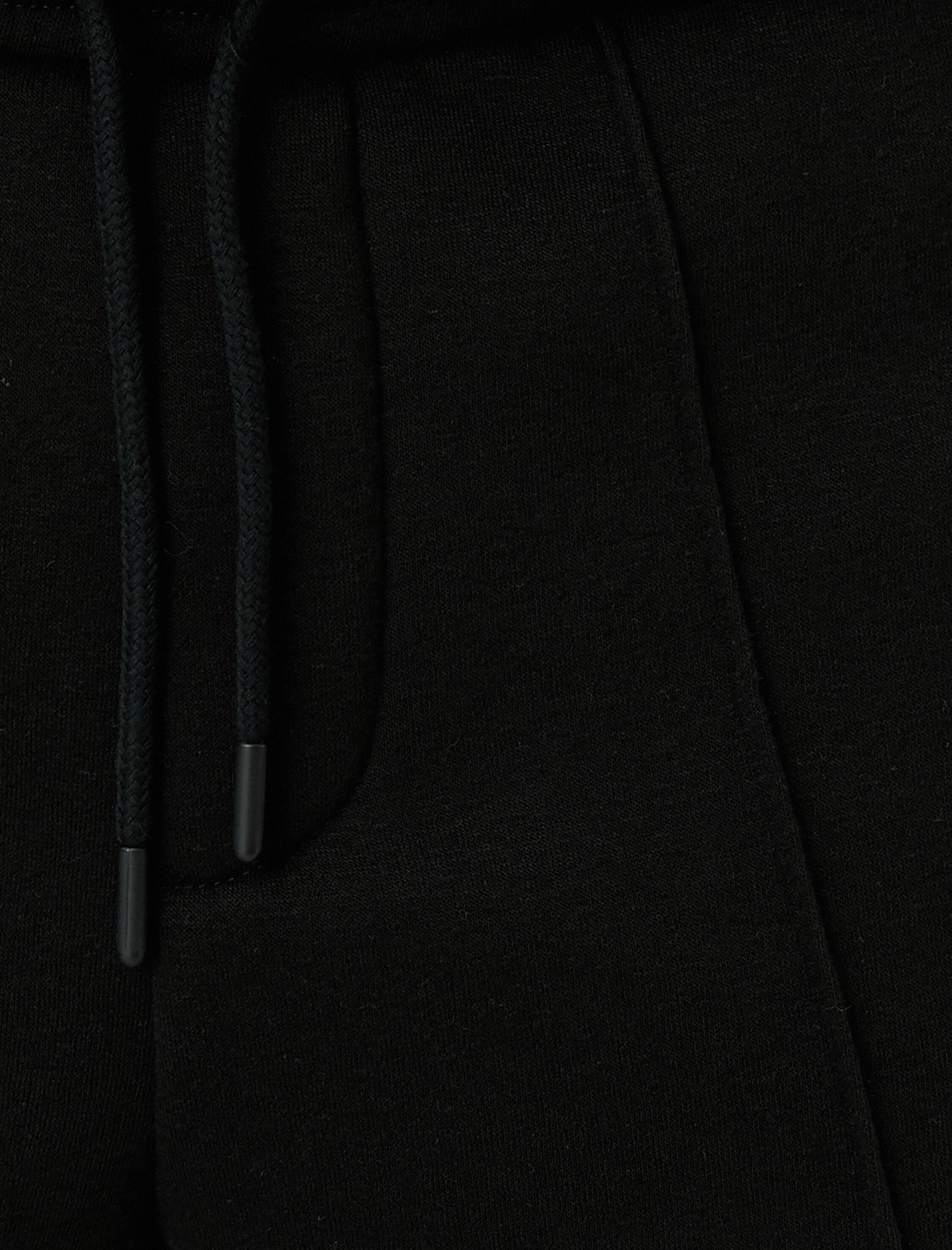   Beli Bağcıklı Eşofman Altı Nervür Dikişli Cep Detaylı Şardonlu