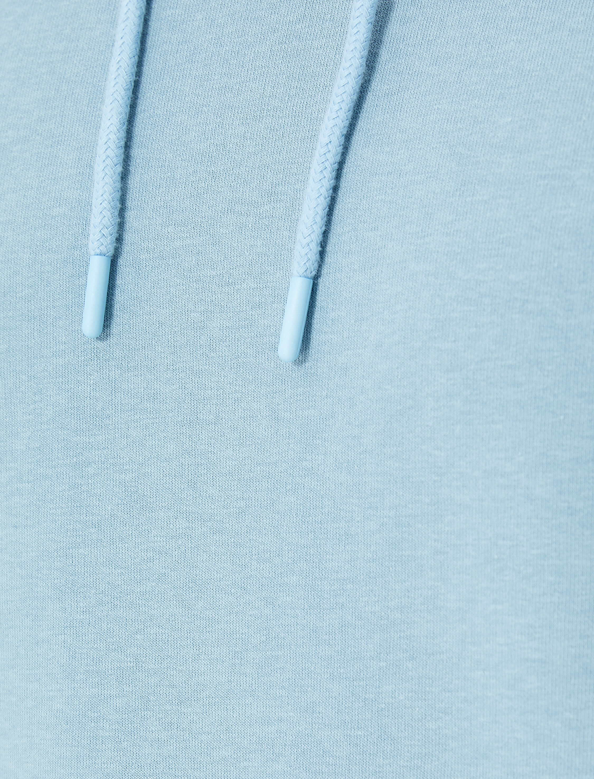   Basic Kapşonlu Sweat Uzun Kollu Şardonlu