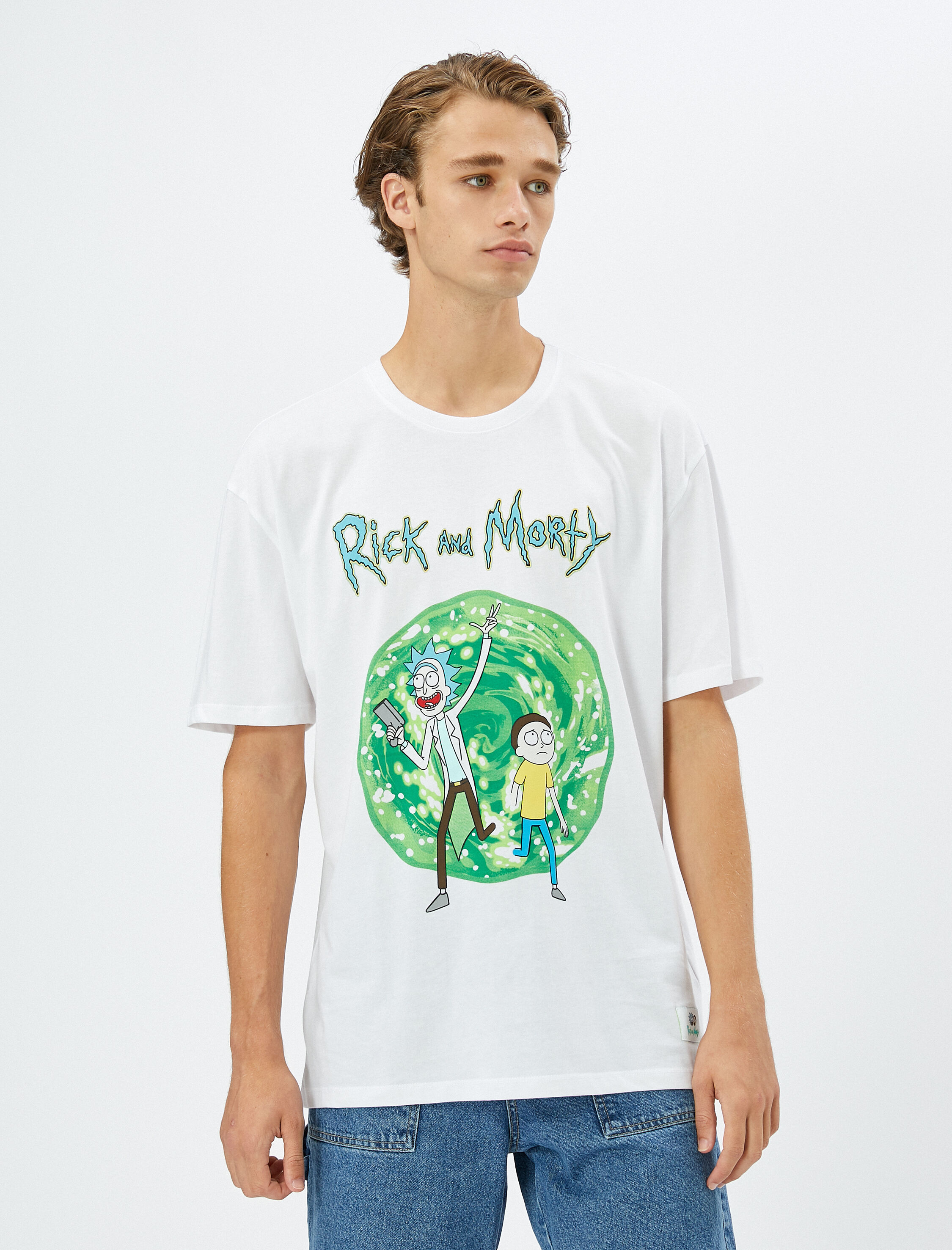 Rick and Morty Tişört Lisanslı Baskılı