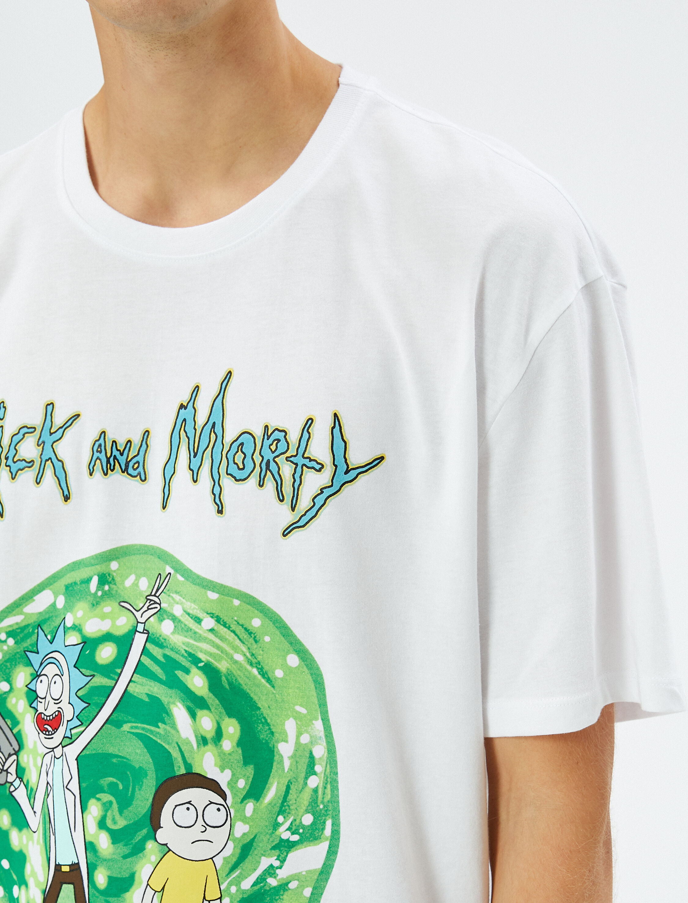 Rick and Morty Tişört Lisanslı Baskılı
