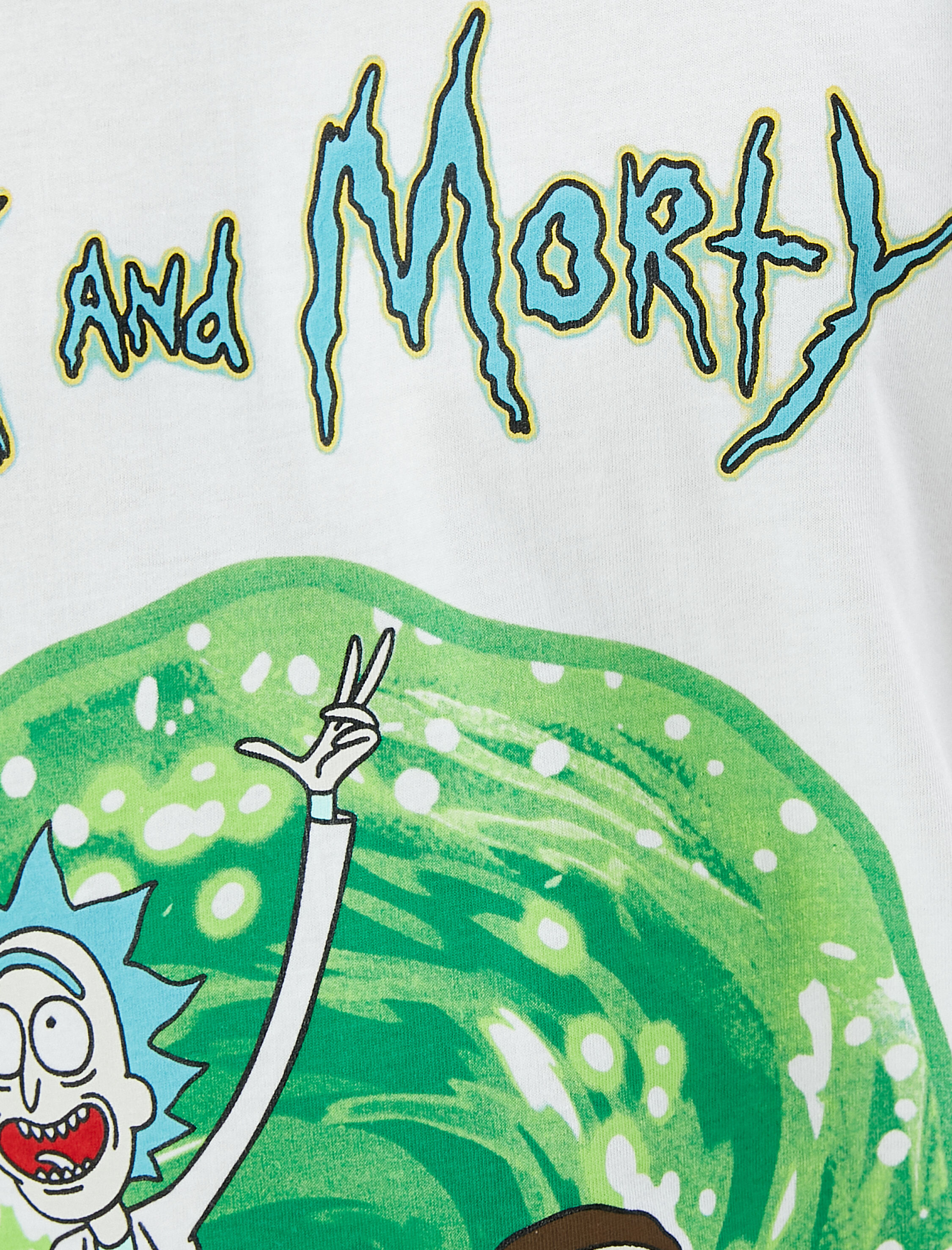 Rick and Morty Tişört Lisanslı Baskılı