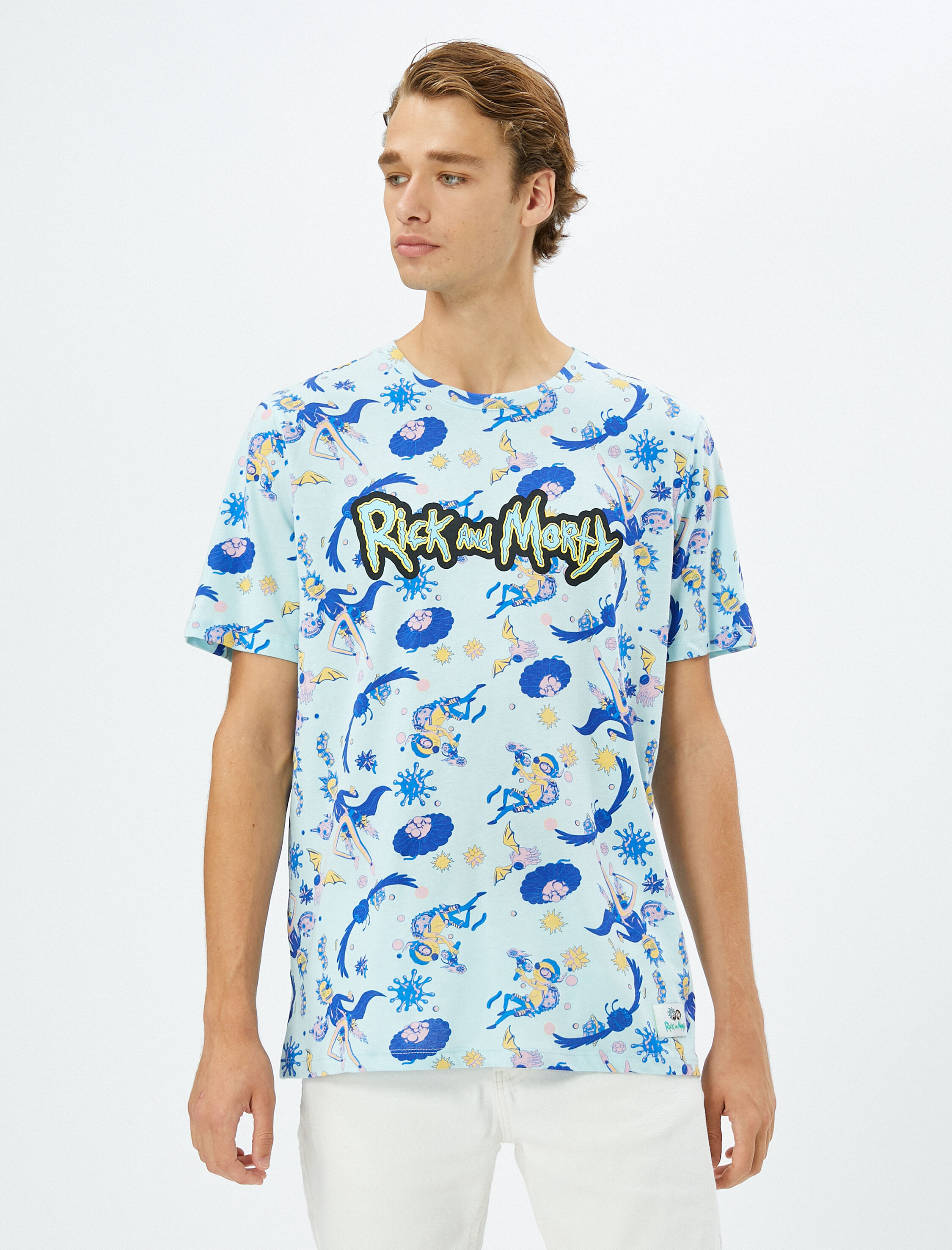   Rick and Morty Tişört Lisanslı Baskılı