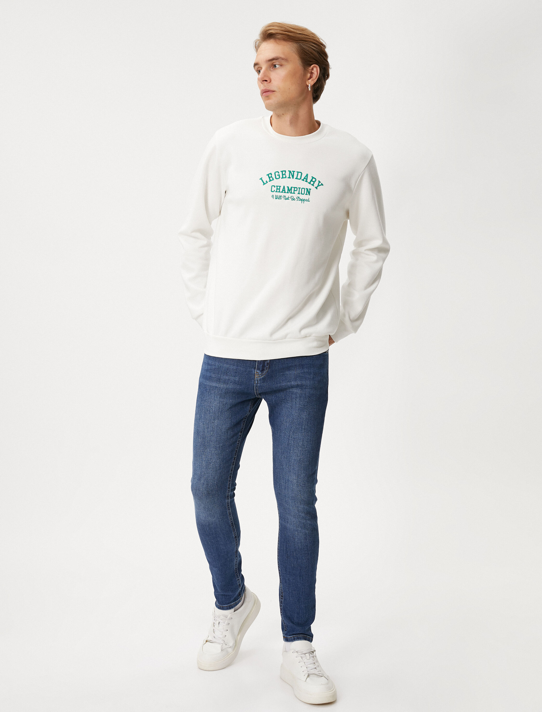   Skinny Fit Kot Pantolon - Michael Jean