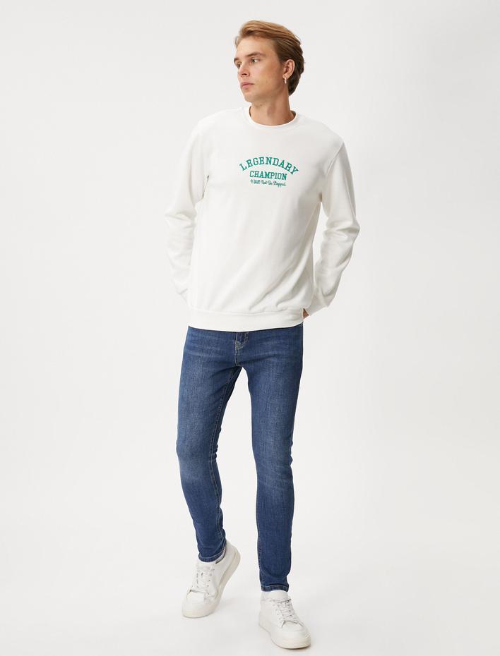  Skinny Fit Kot Pantolon - Michael Jean