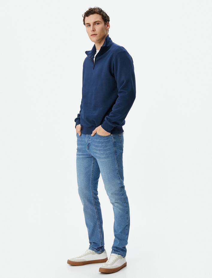  Skinny Fit Kot Pantolon - Michael Jean