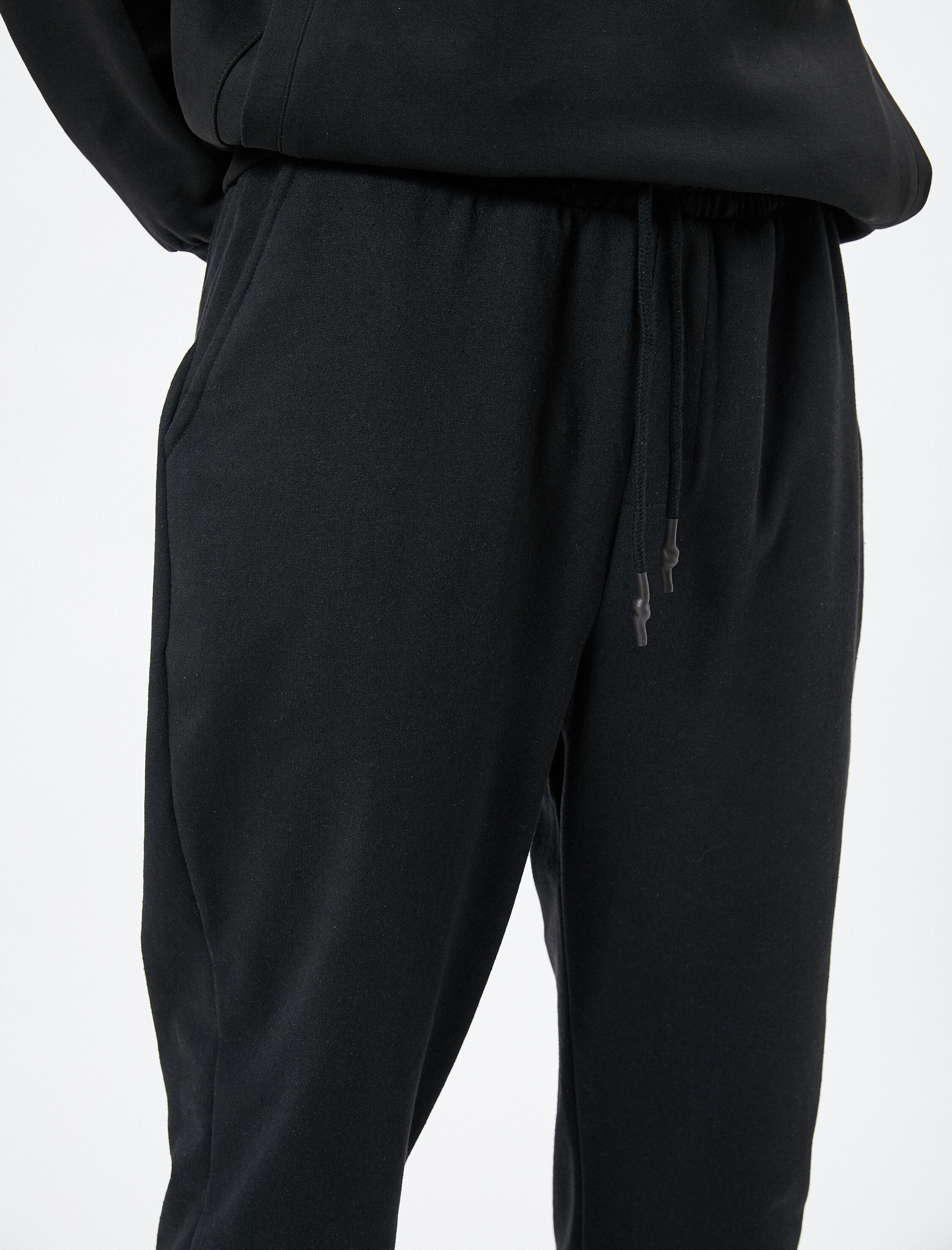   Jogger Eşofman Altı Beli Bağcıklı Cep Detaylı