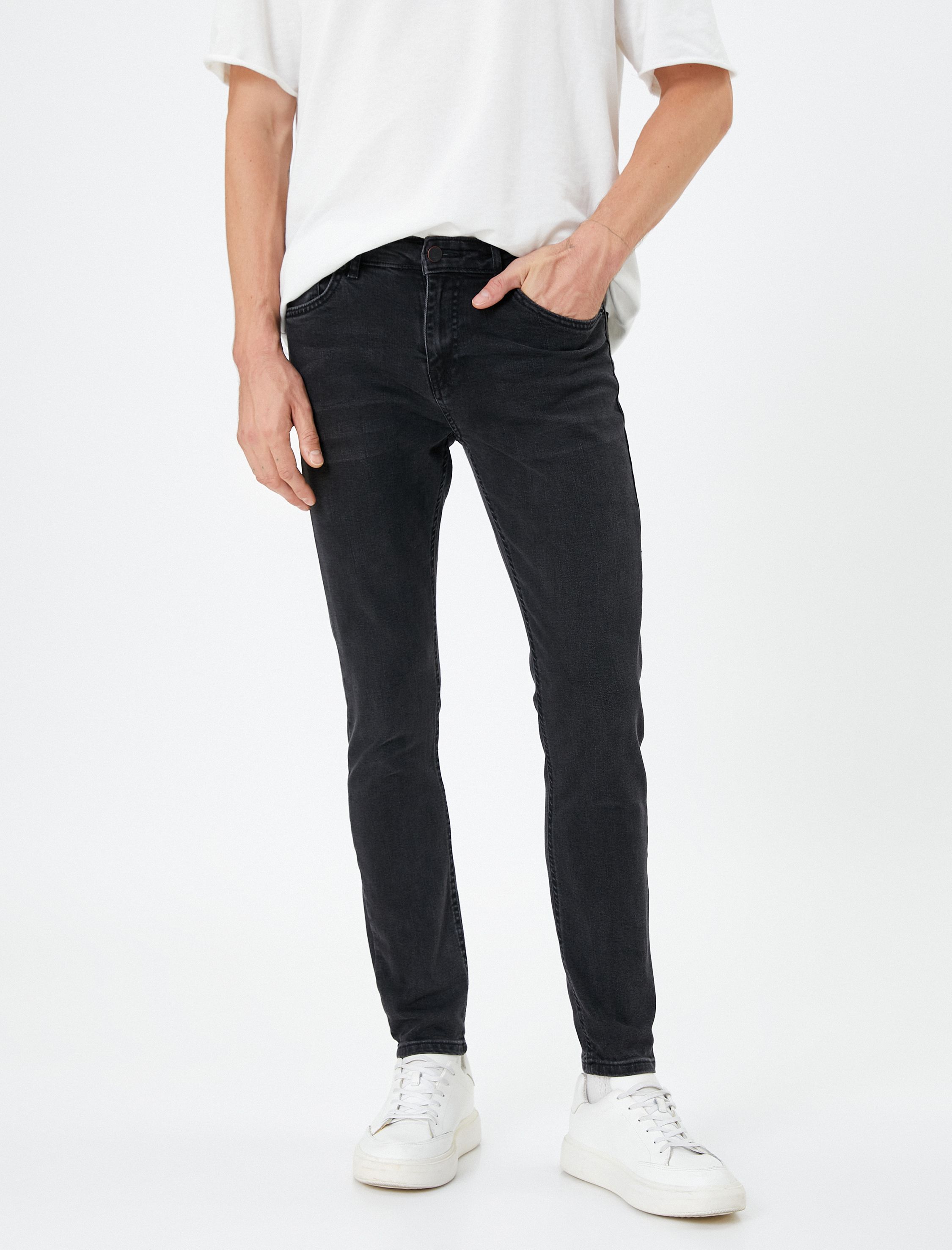   Skinny Fit Kot Pantolon - Michael Jean