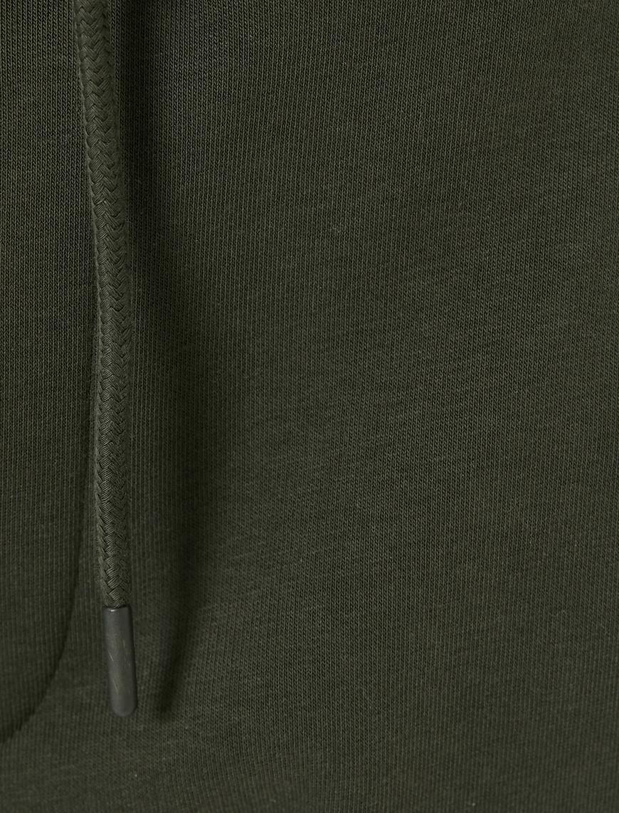   Jogger Eşofman Altı Beli Bağcıklı Cep Detaylı